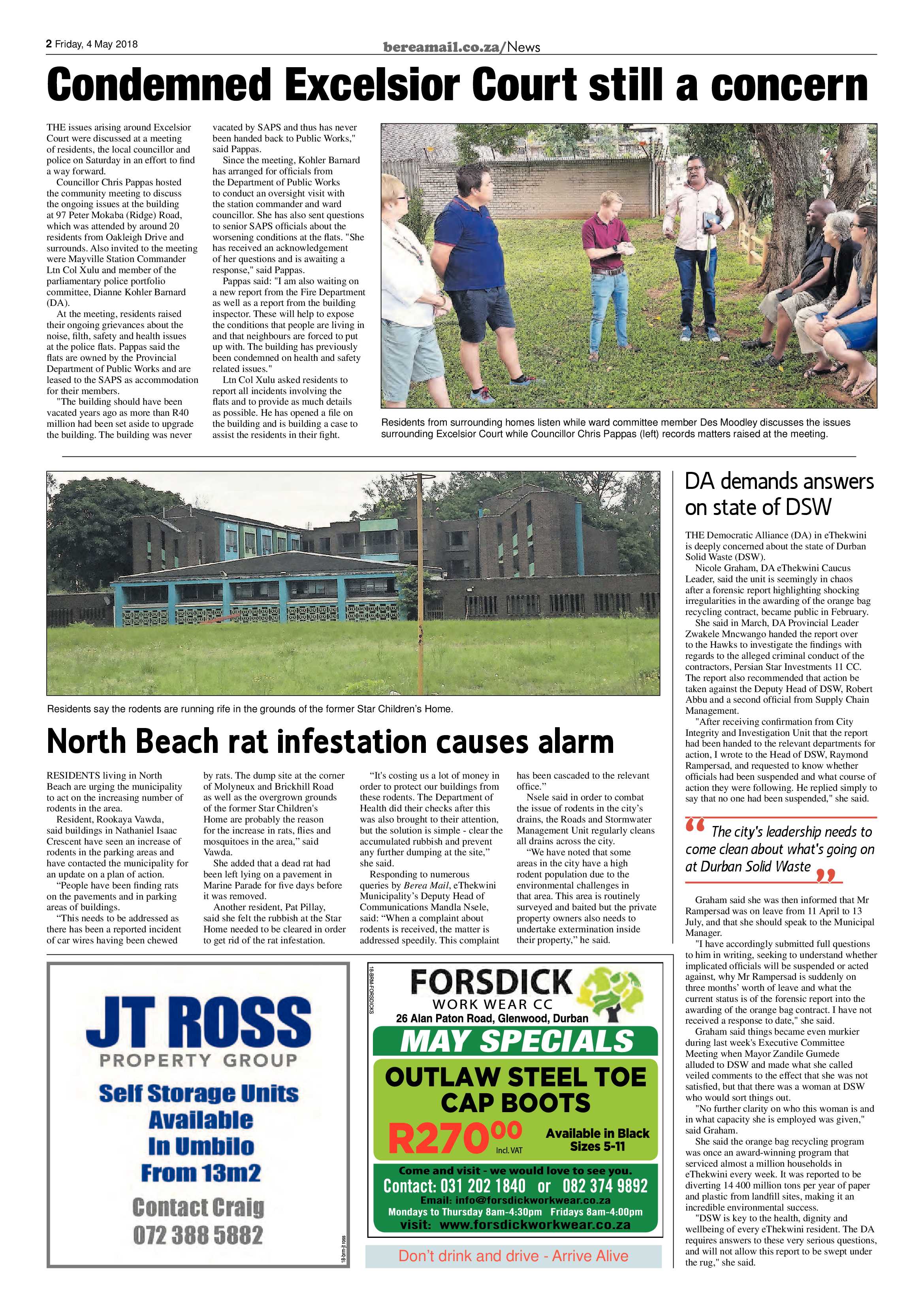 Berea Mail 4 May 2018 page 2