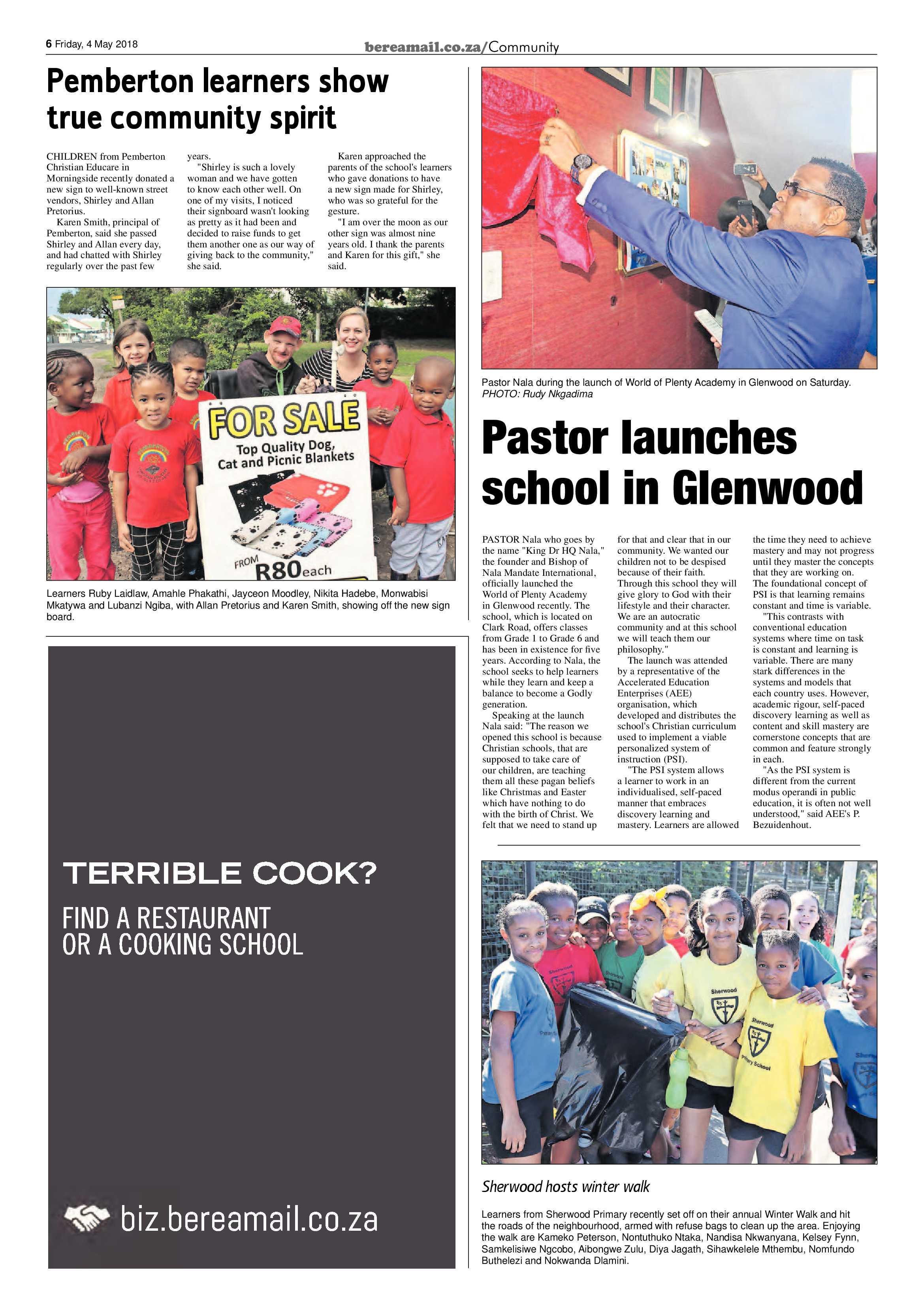 Berea Mail 4 May 2018 page 6