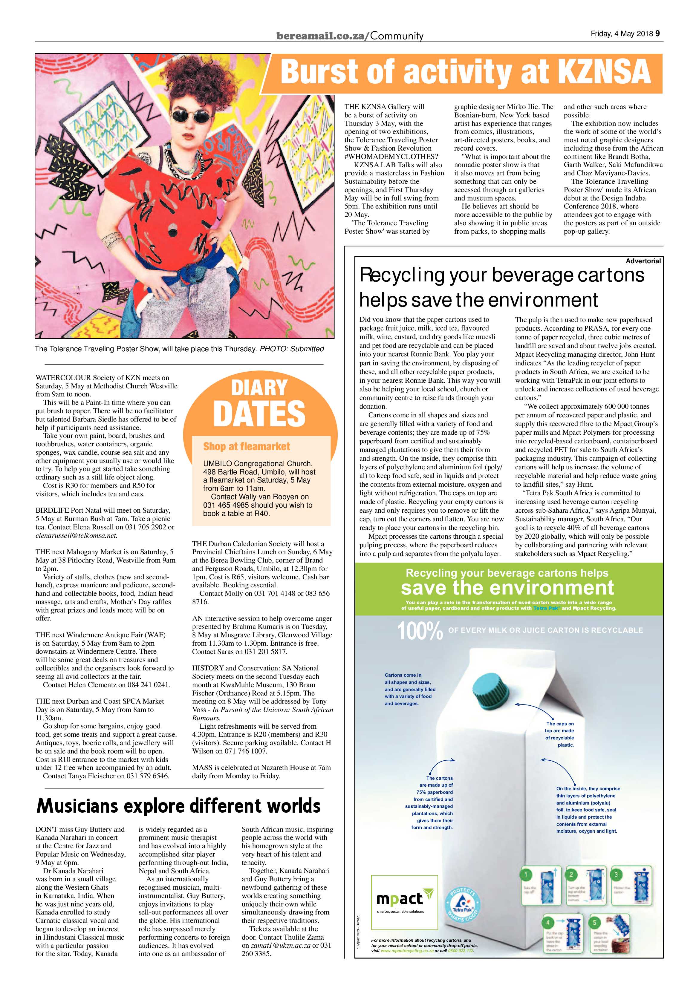 Berea Mail 4 May 2018 page 9