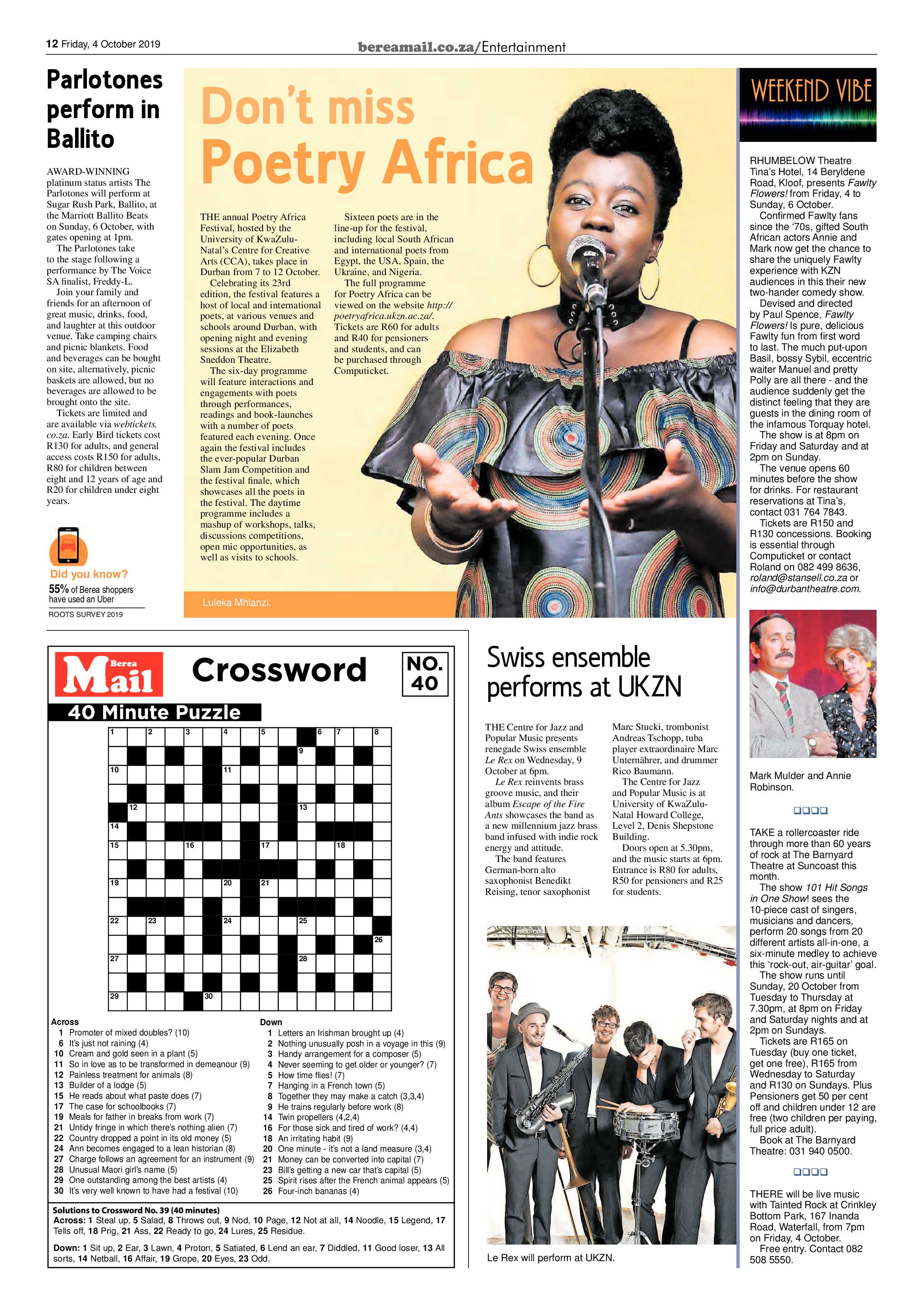Berea Mail 4 October 2019 page 12