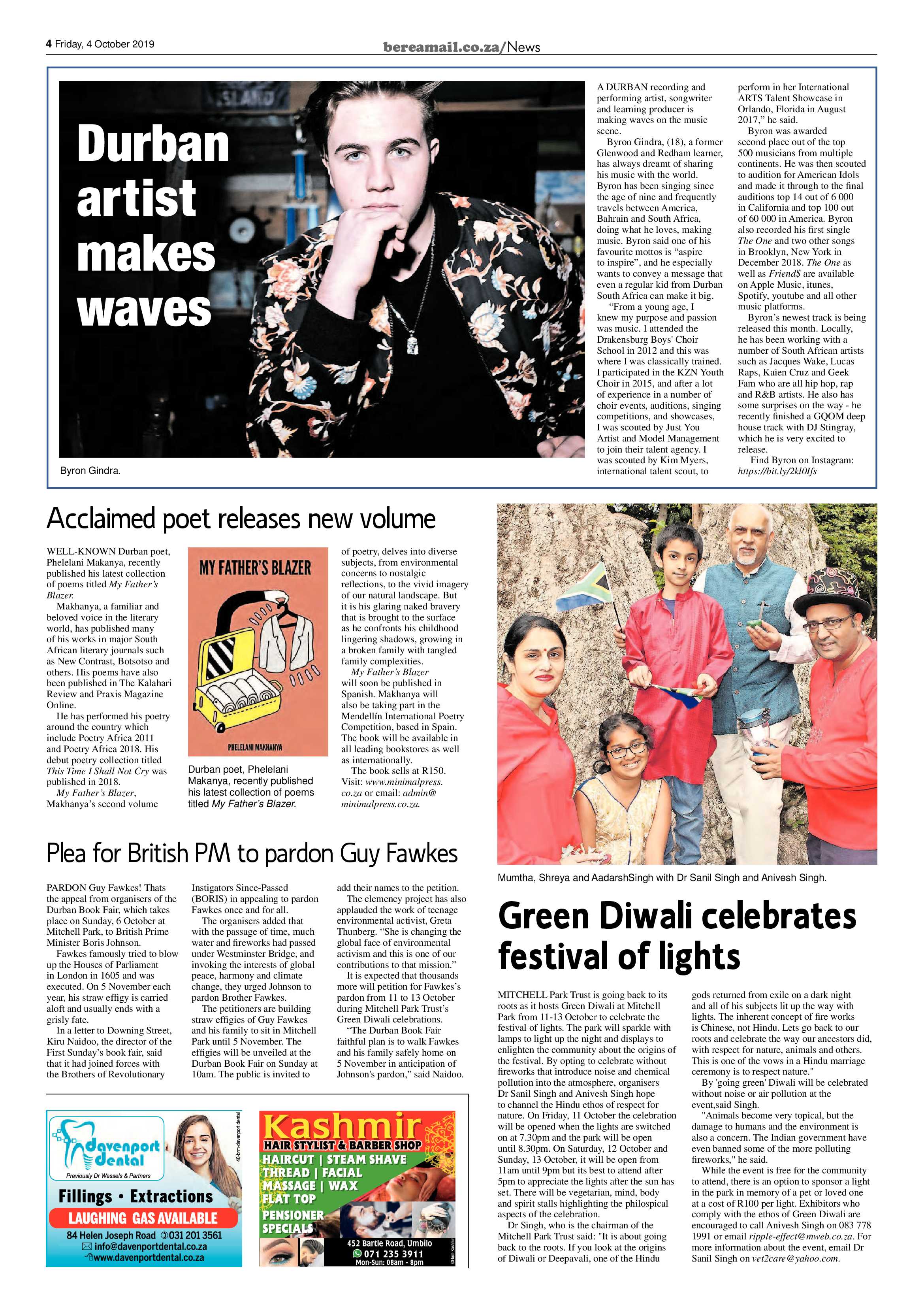 Berea Mail 4 October 2019 page 4