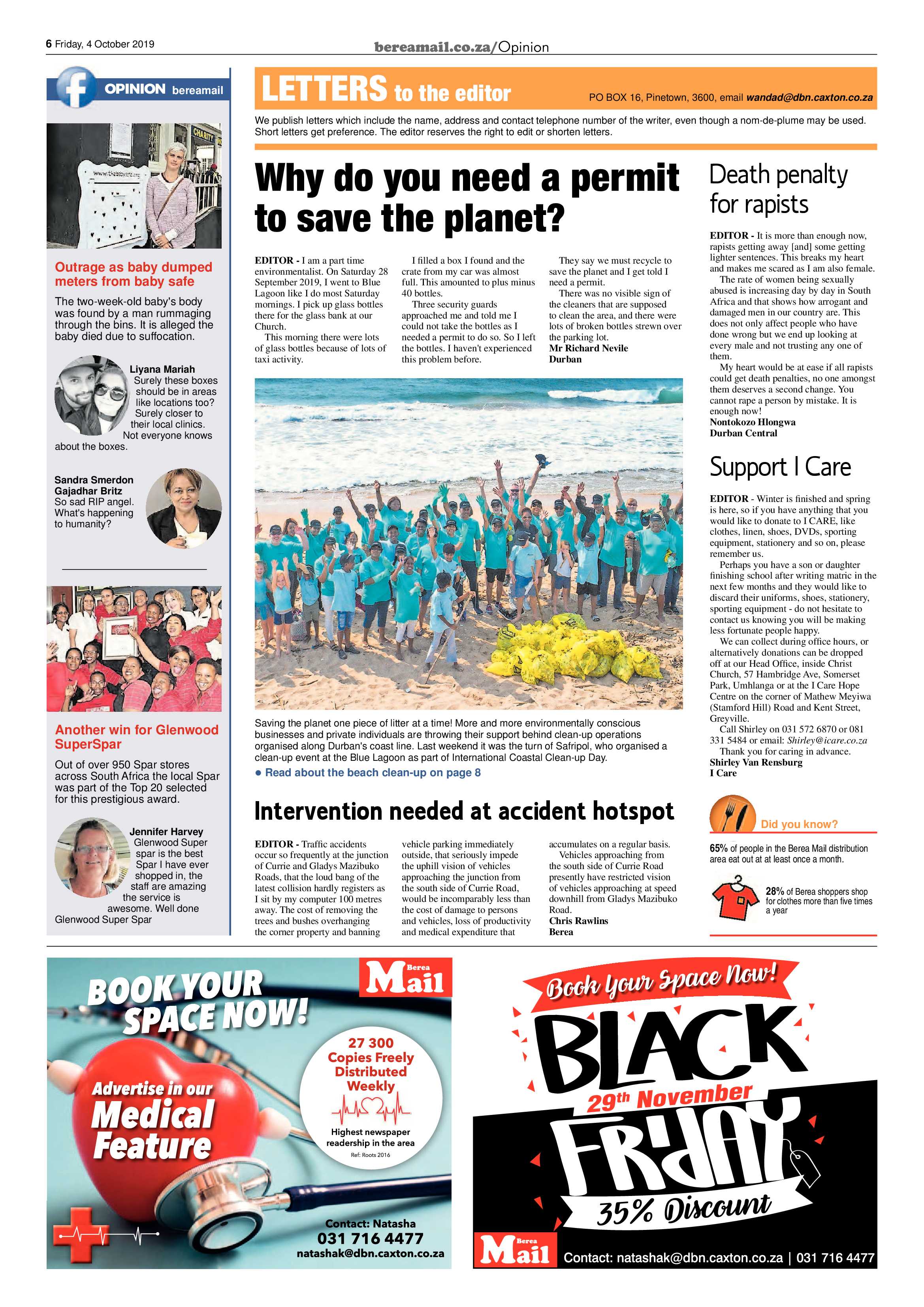 Berea Mail 4 October 2019 page 6