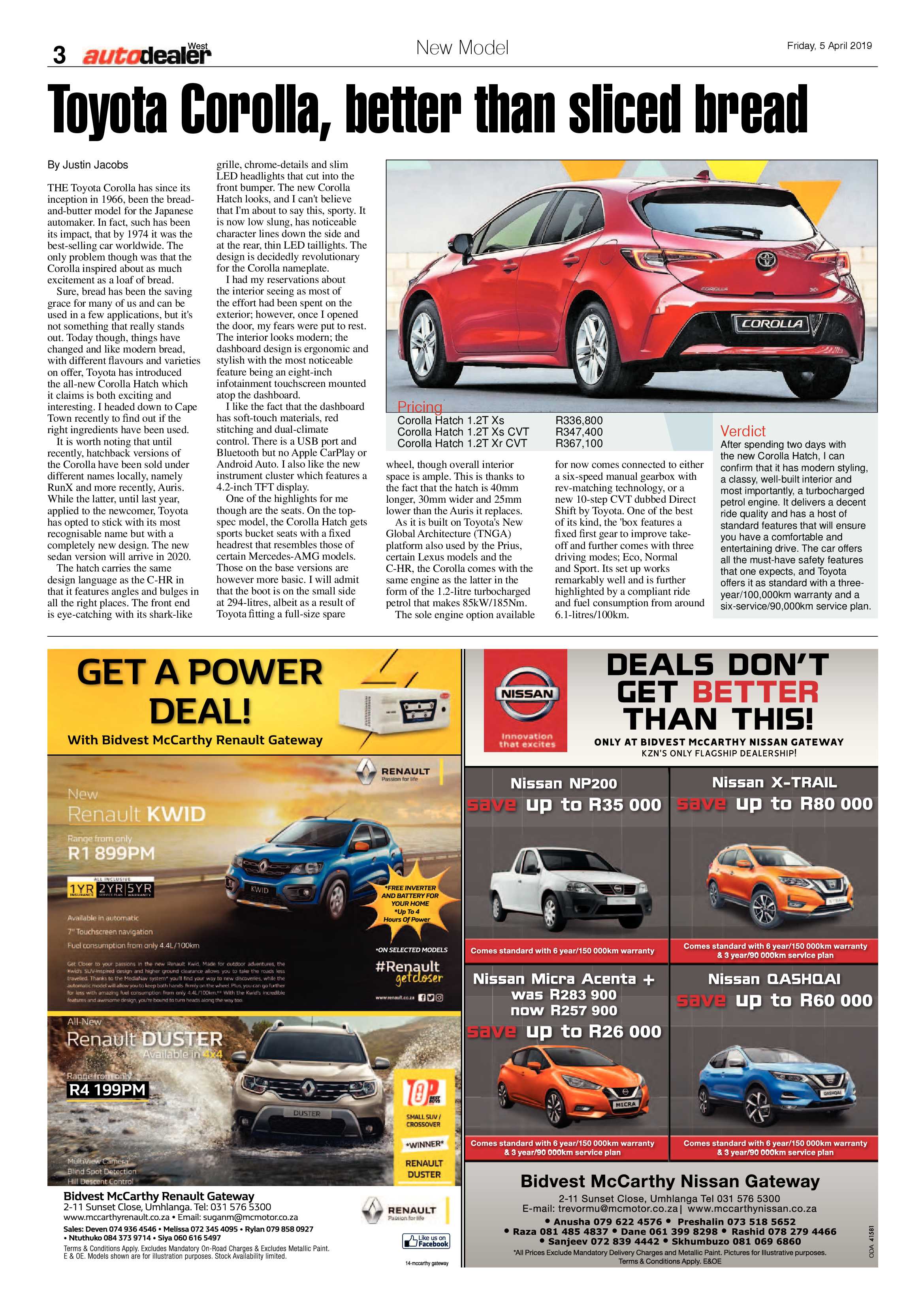 Berea Mail 5 April 2019 page 13