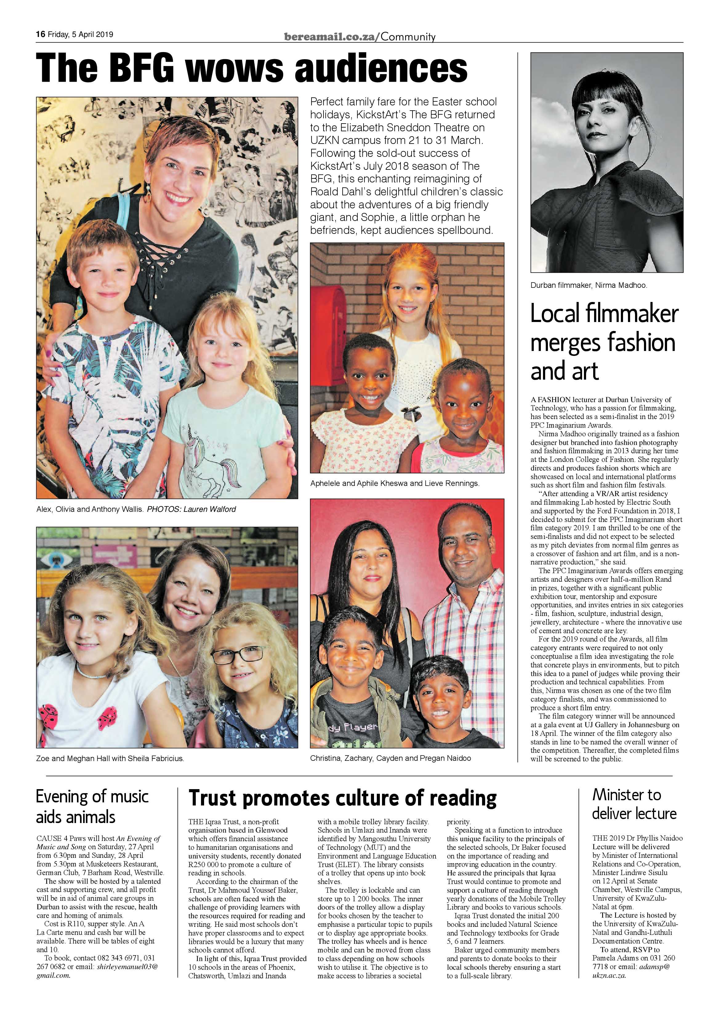 Berea Mail 5 April 2019 page 16