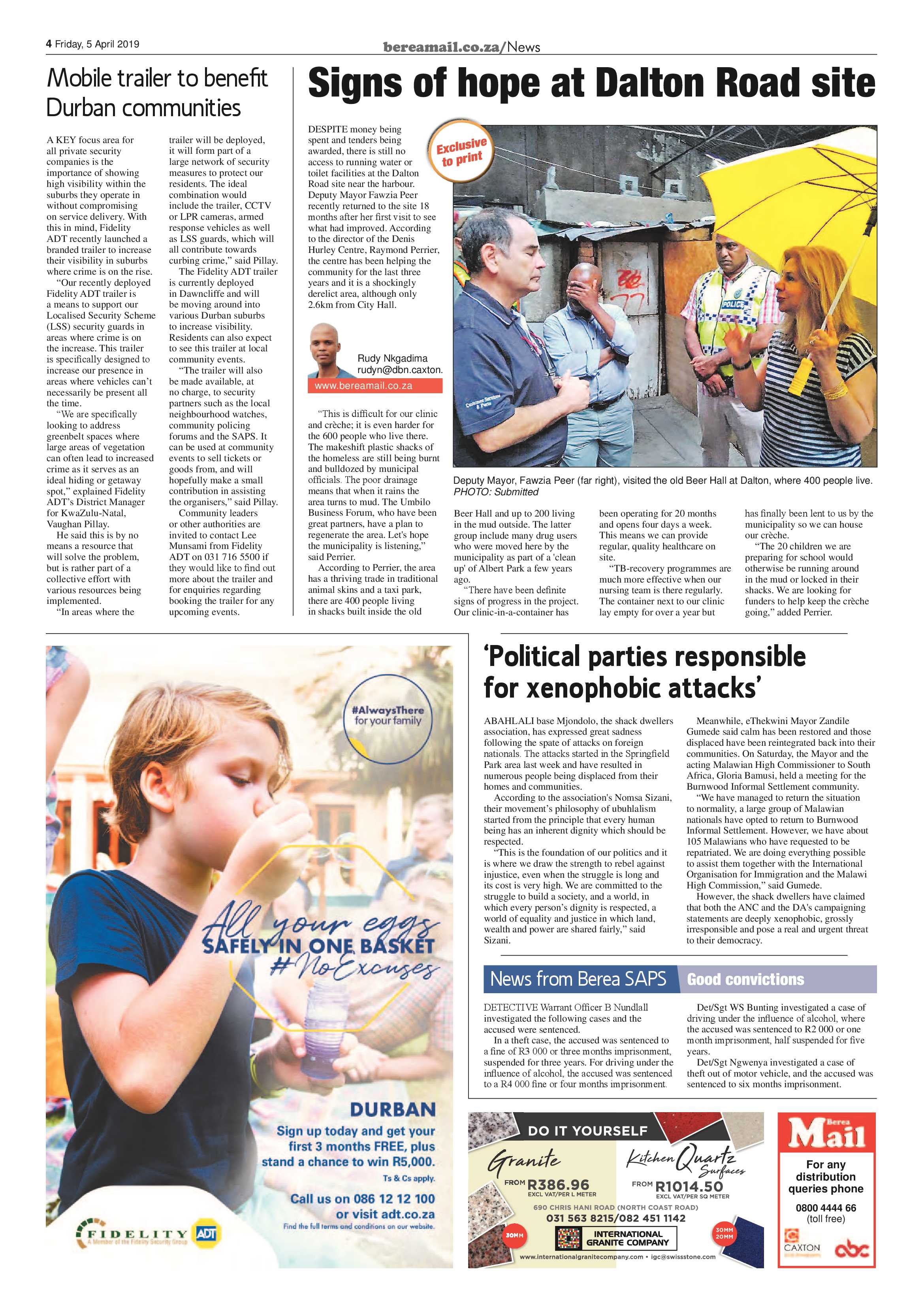 Berea Mail 5 April 2019 page 4