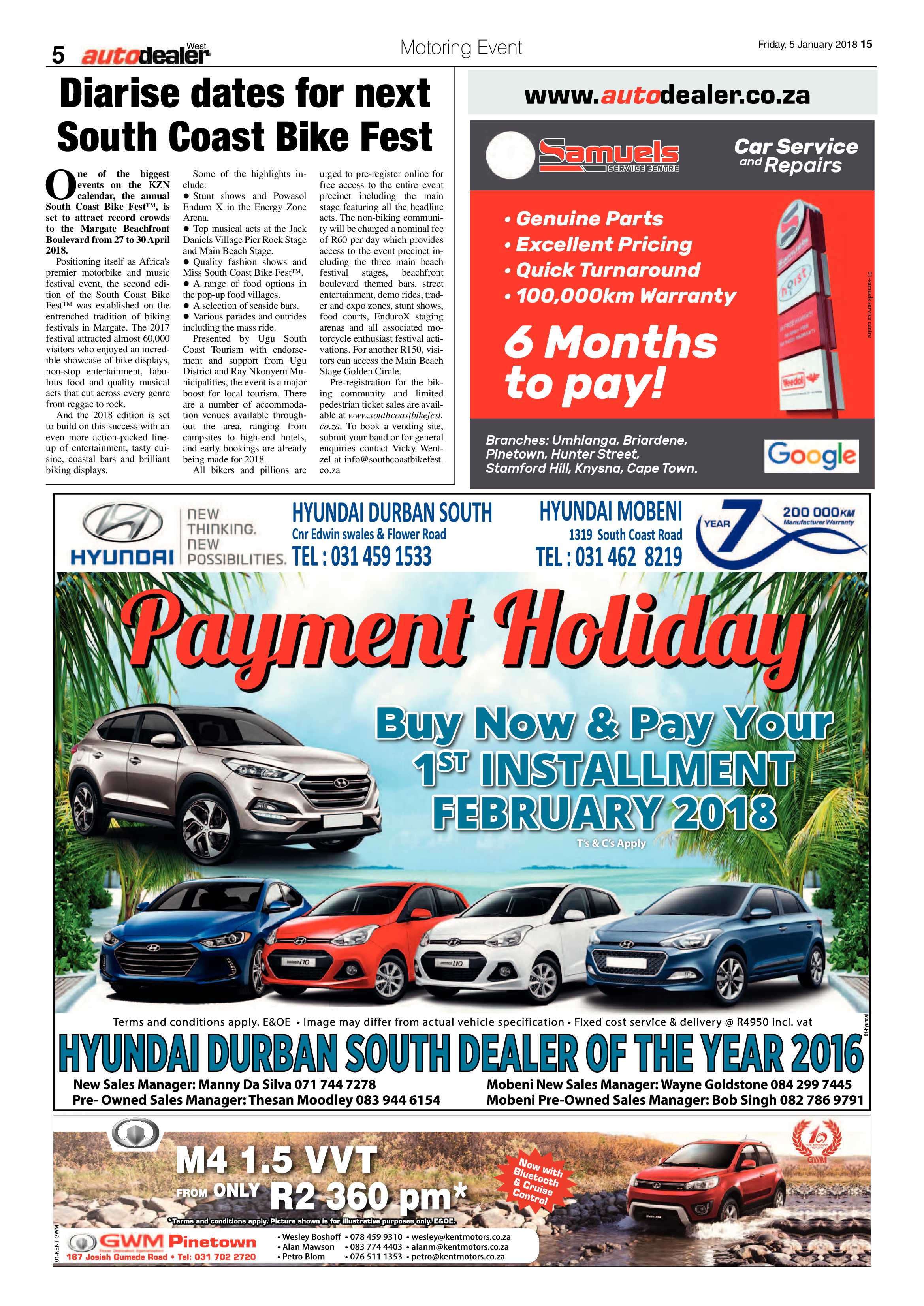 Berea Mail 5 January 2018 page 15
