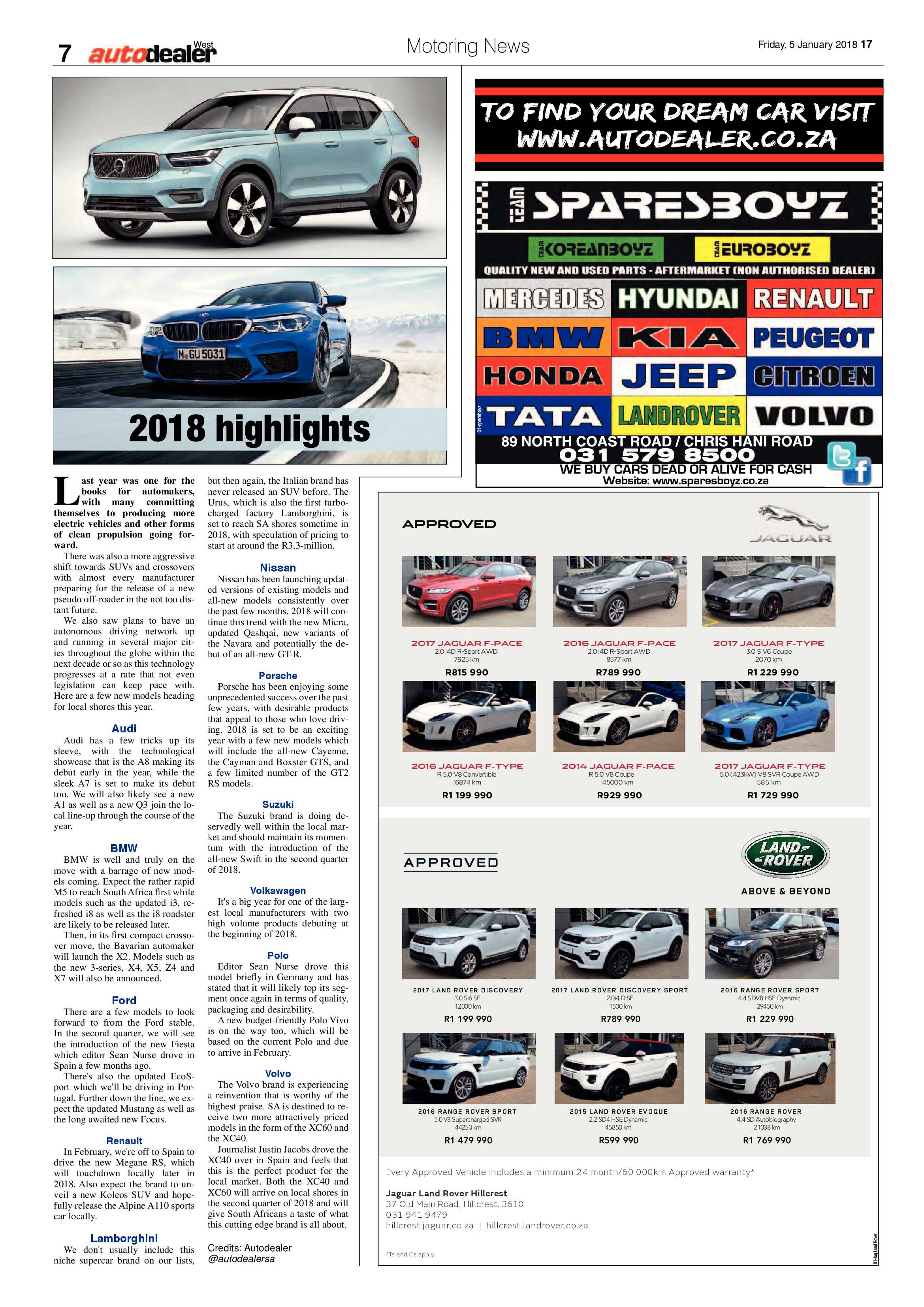 Berea Mail 5 January 2018 page 17