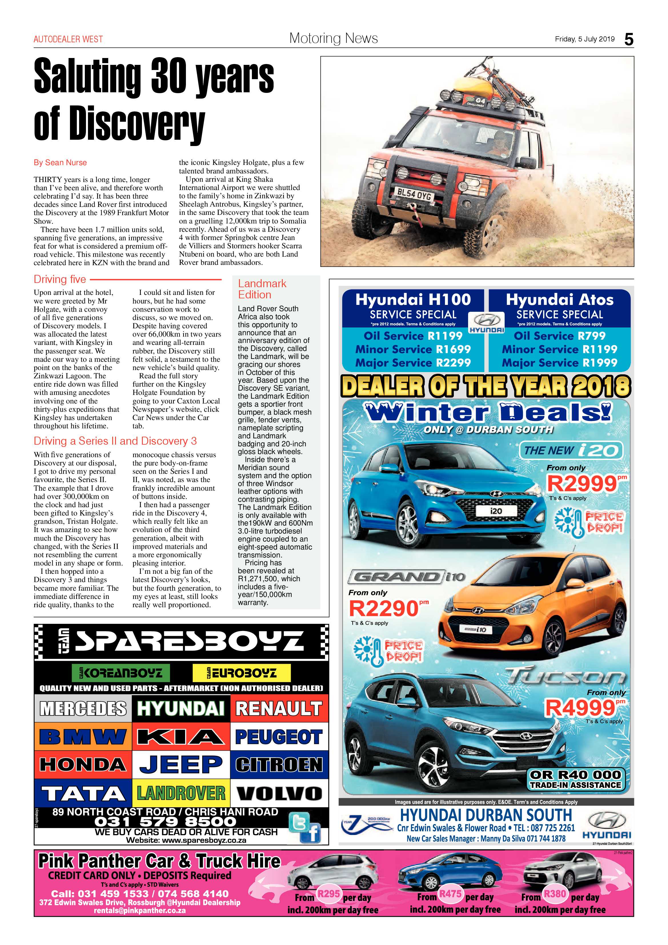 Berea Mail 5 July 2019 page 15