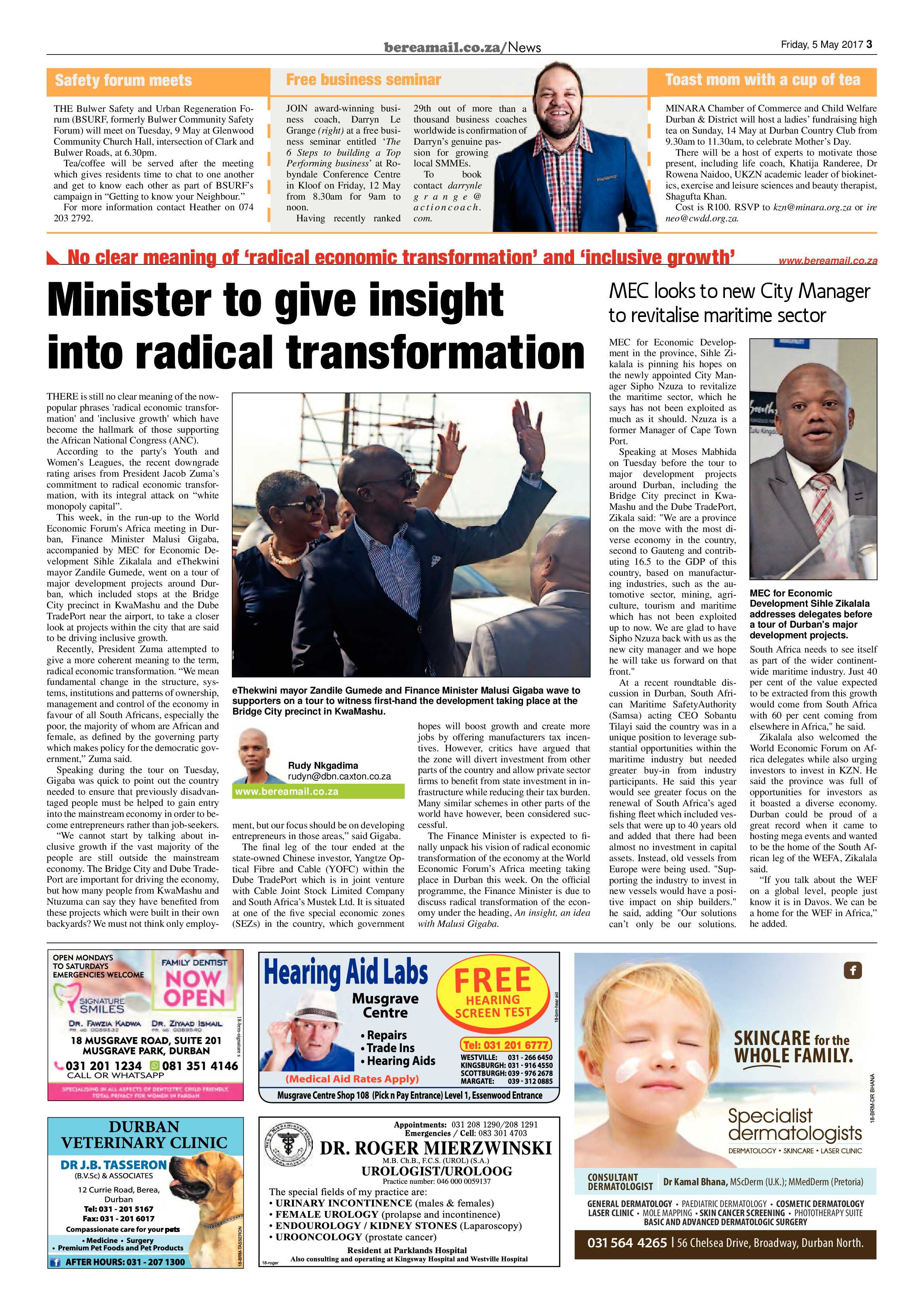 Berea Mail 5 May 2017 page 3