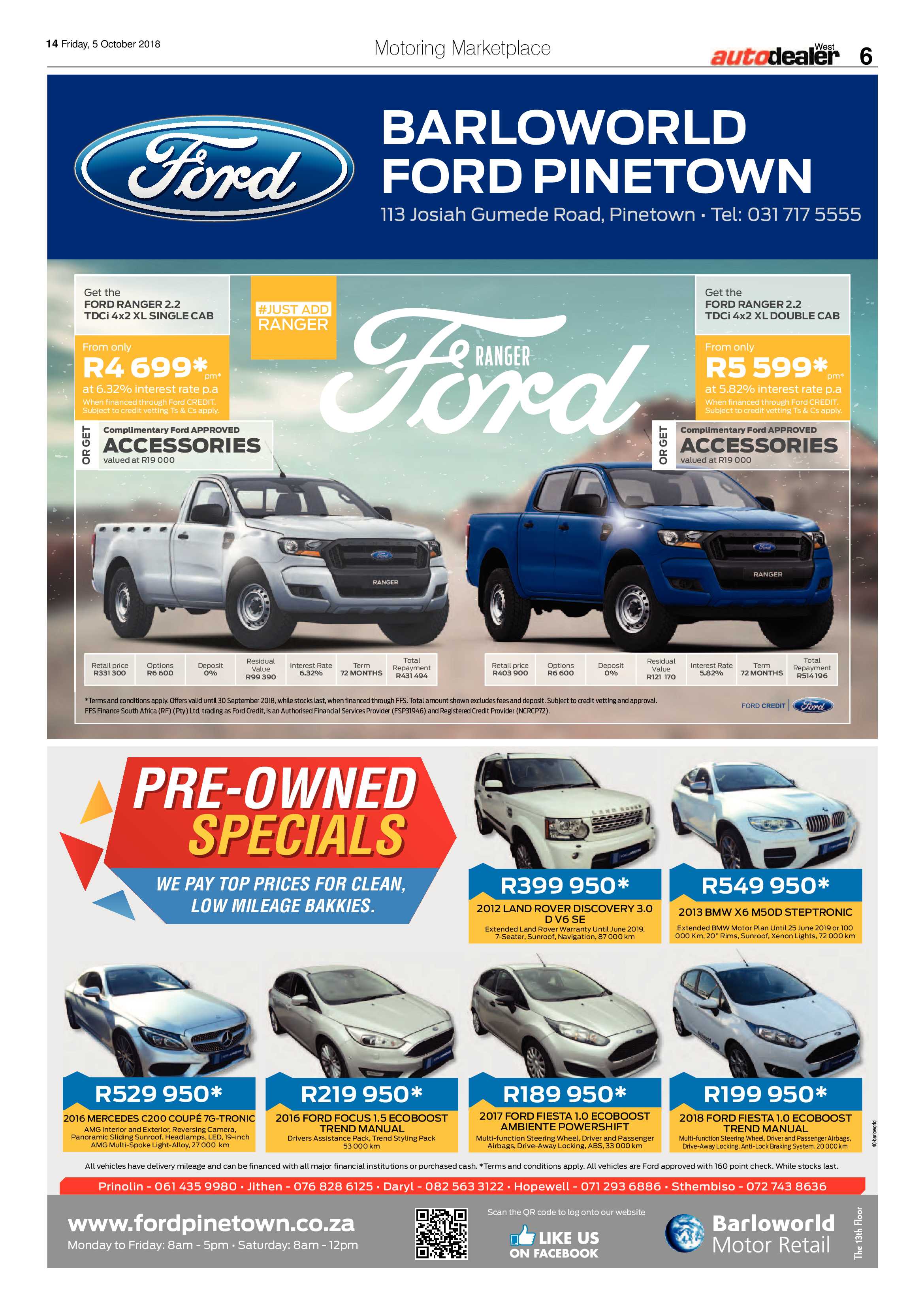 Berea Mail 5 October 2018 page 14