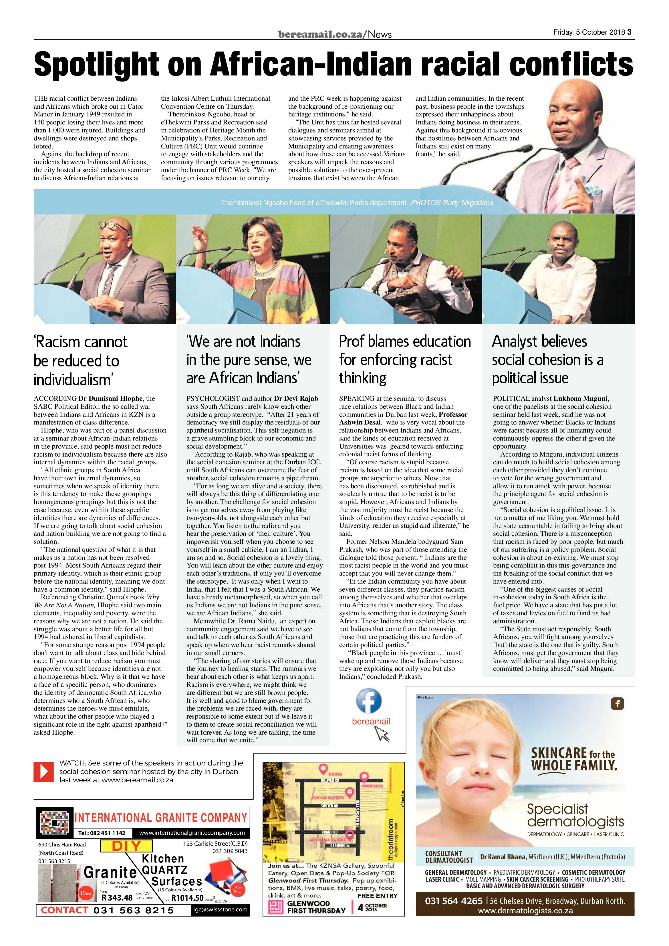Berea Mail 5 October 2018 page 3