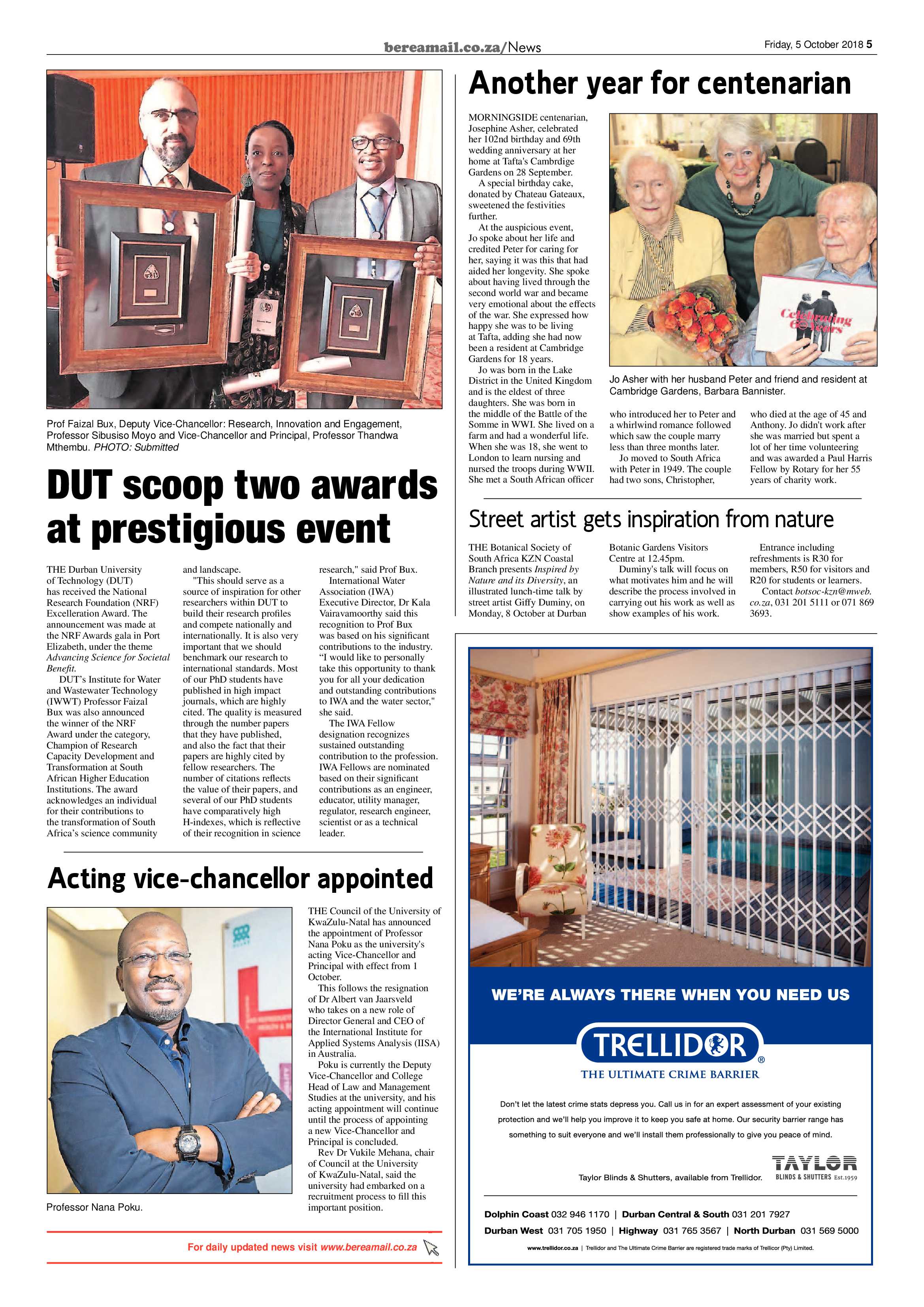 Berea Mail 5 October 2018 page 5