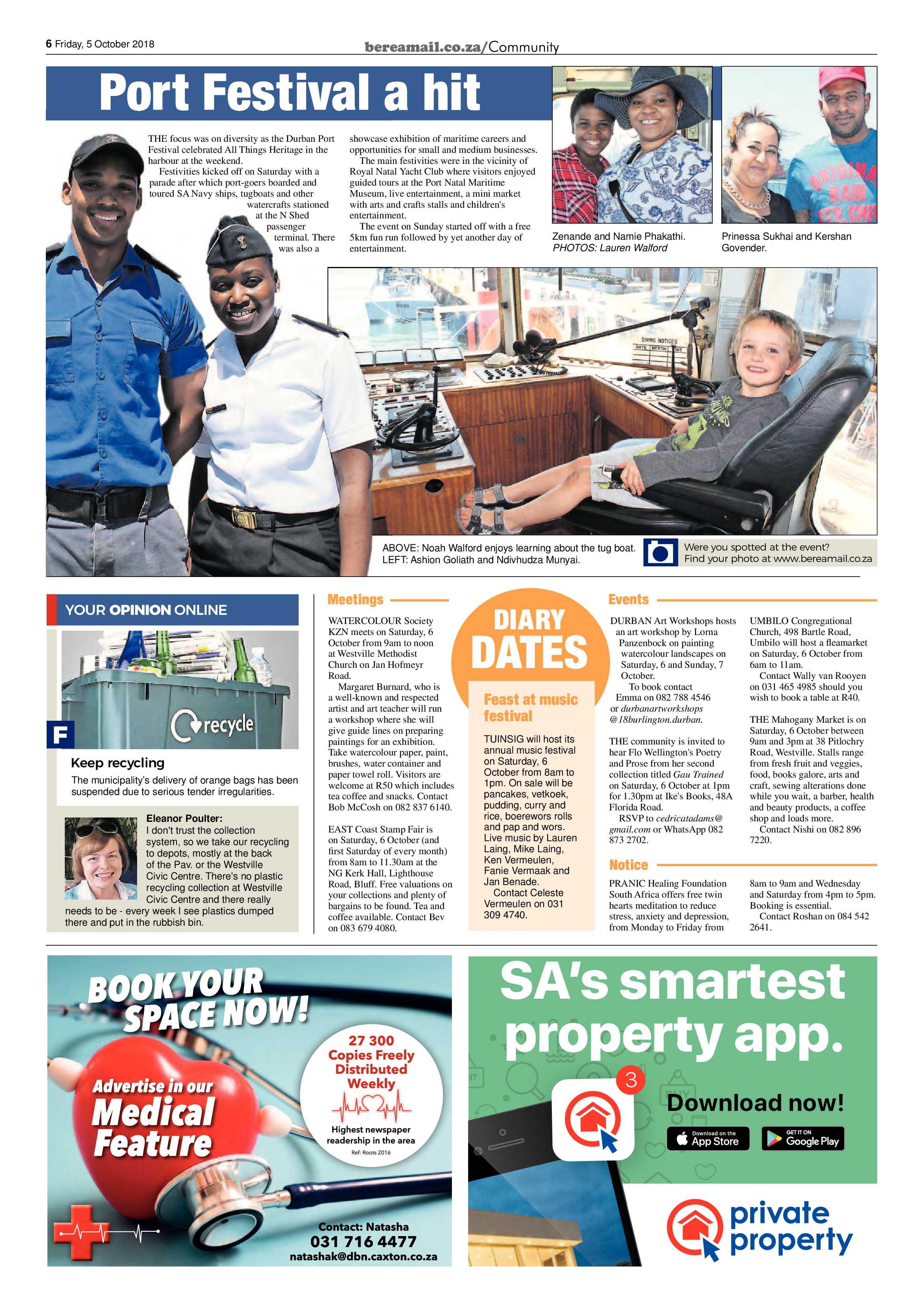 Berea Mail 5 October 2018 page 6