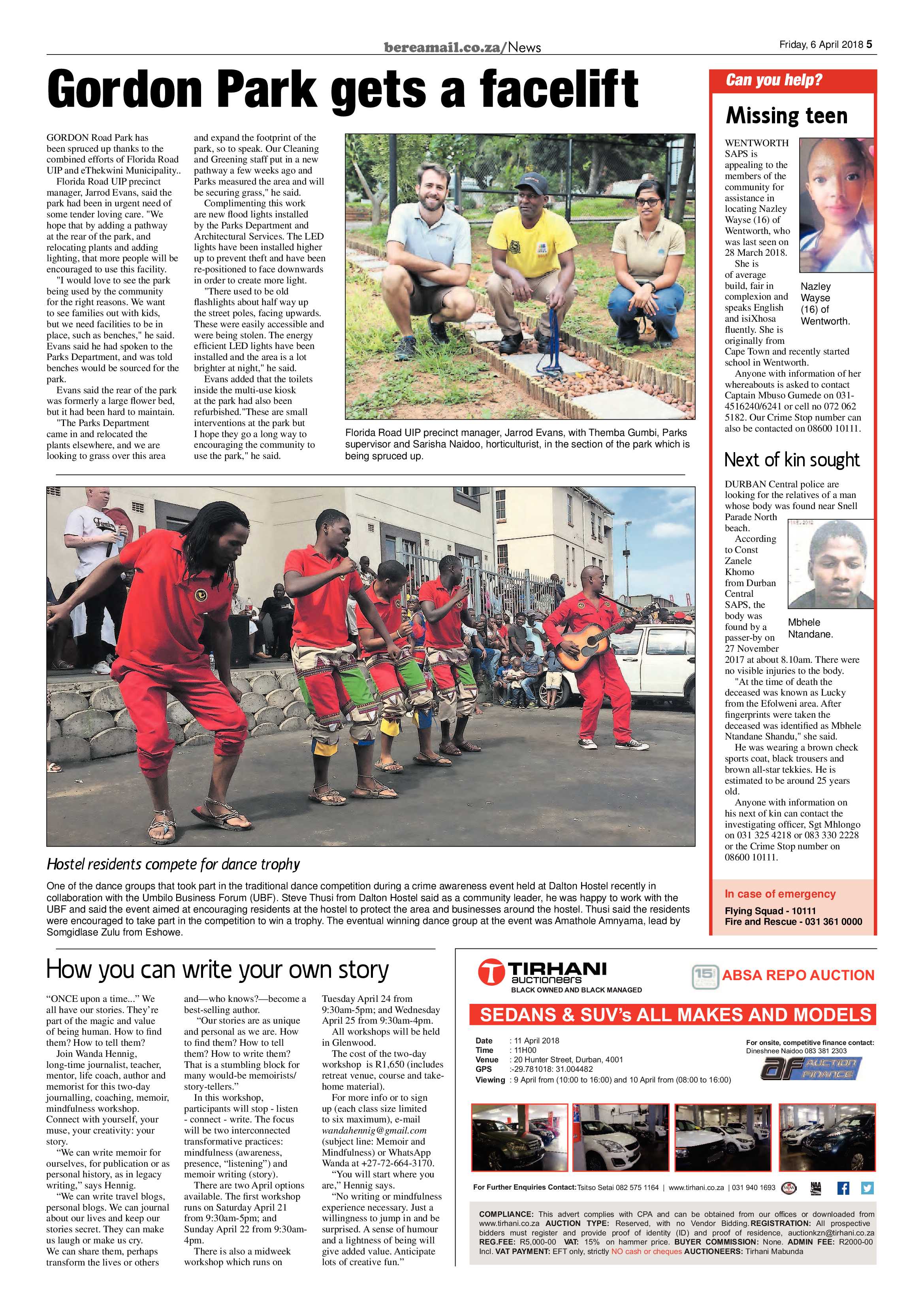 Berea Mail 6 April 2018 page 5