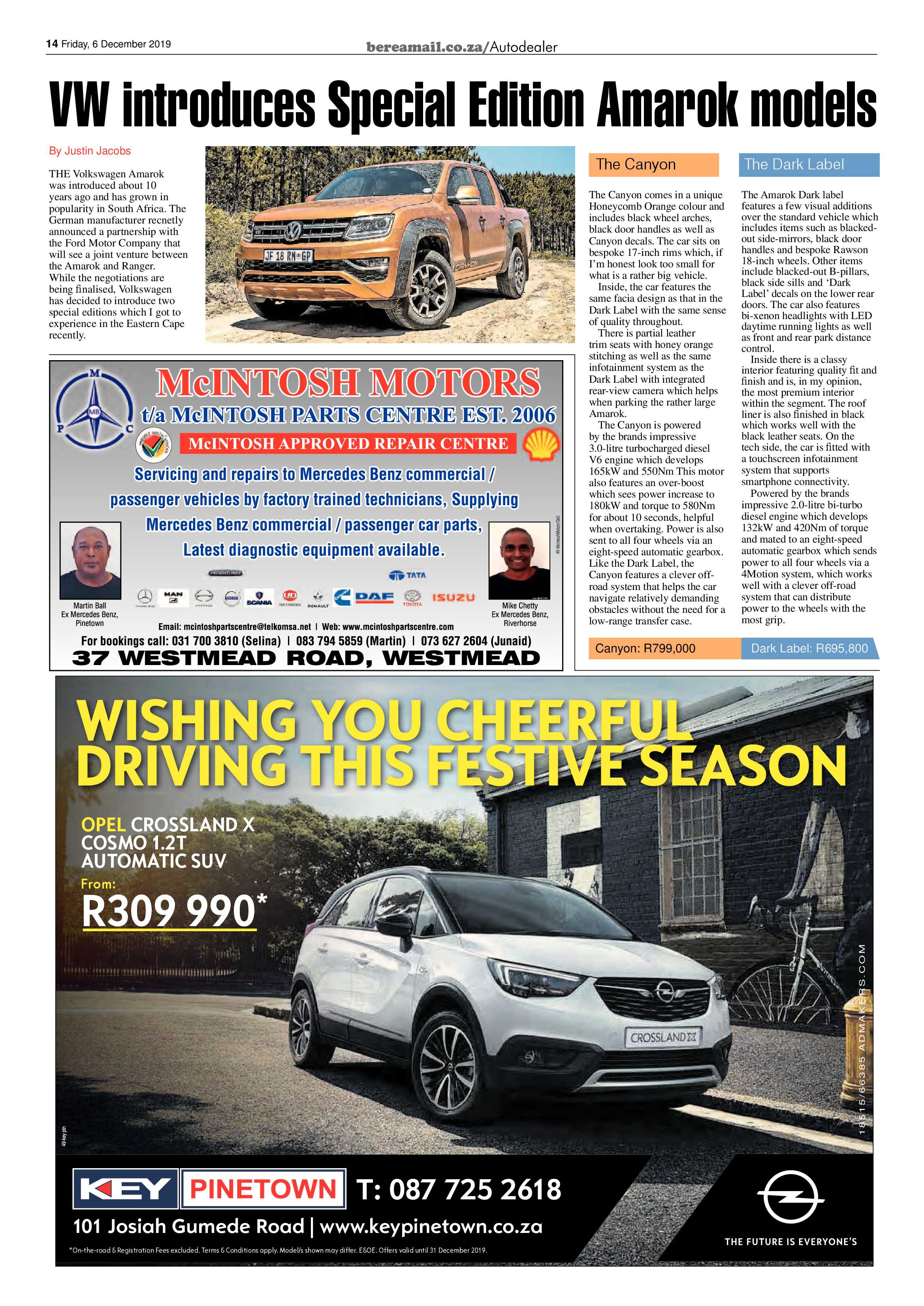 Berea Mail 6 December 2019 page 14