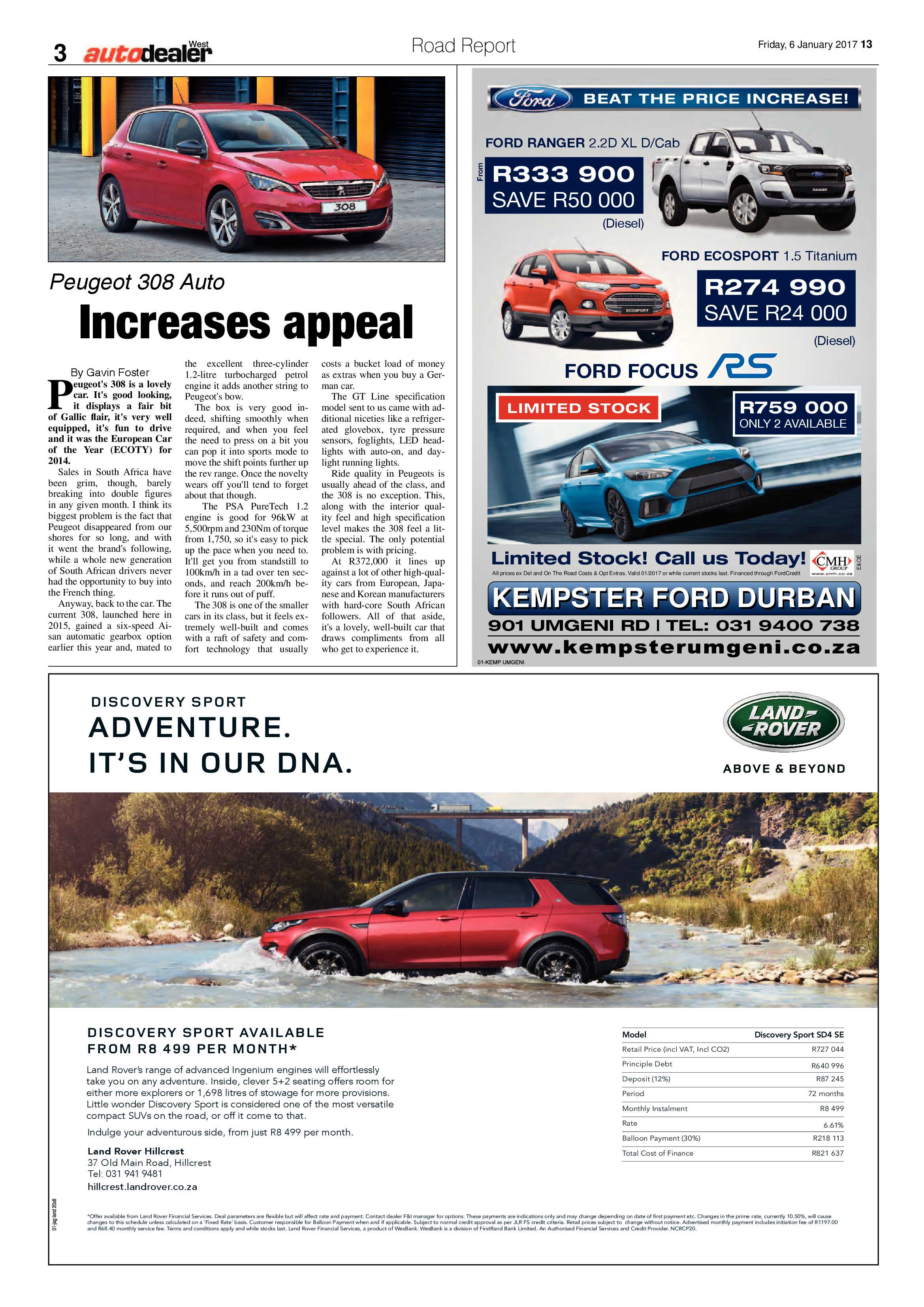 Berea Mail 6 January 2017 page 13