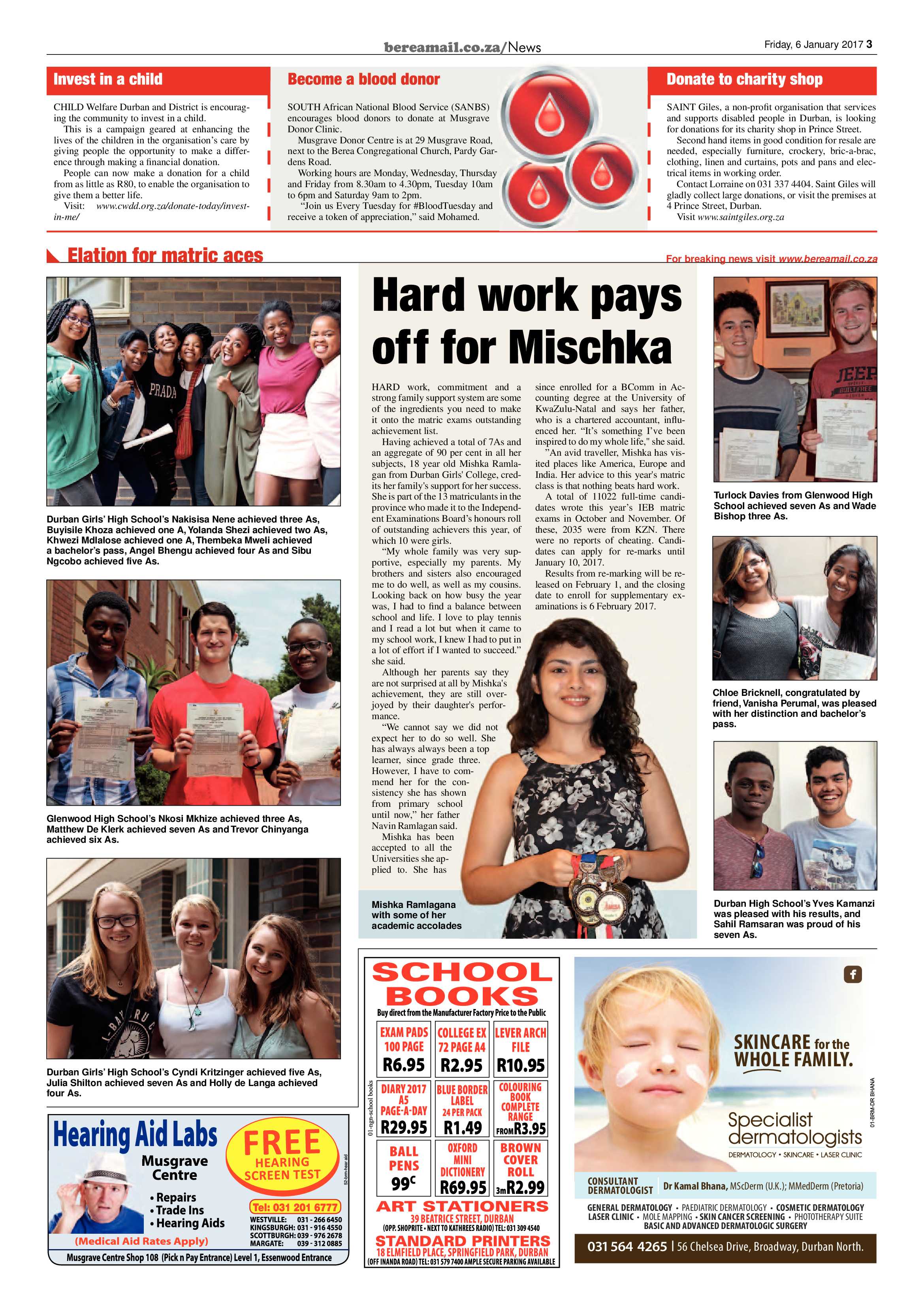 Berea Mail 6 January 2017 page 3