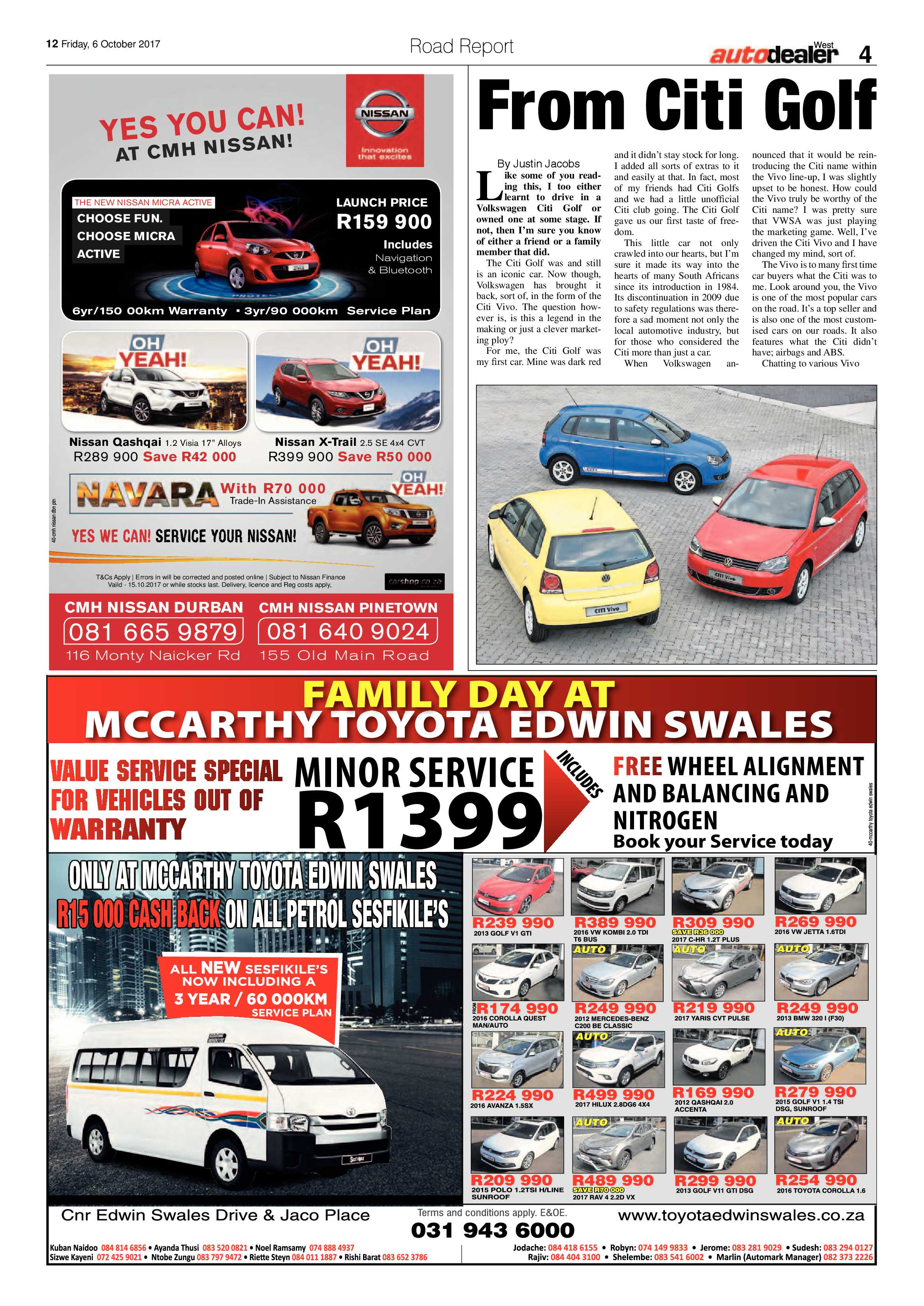 Berea Mail 6 October 2017 page 12