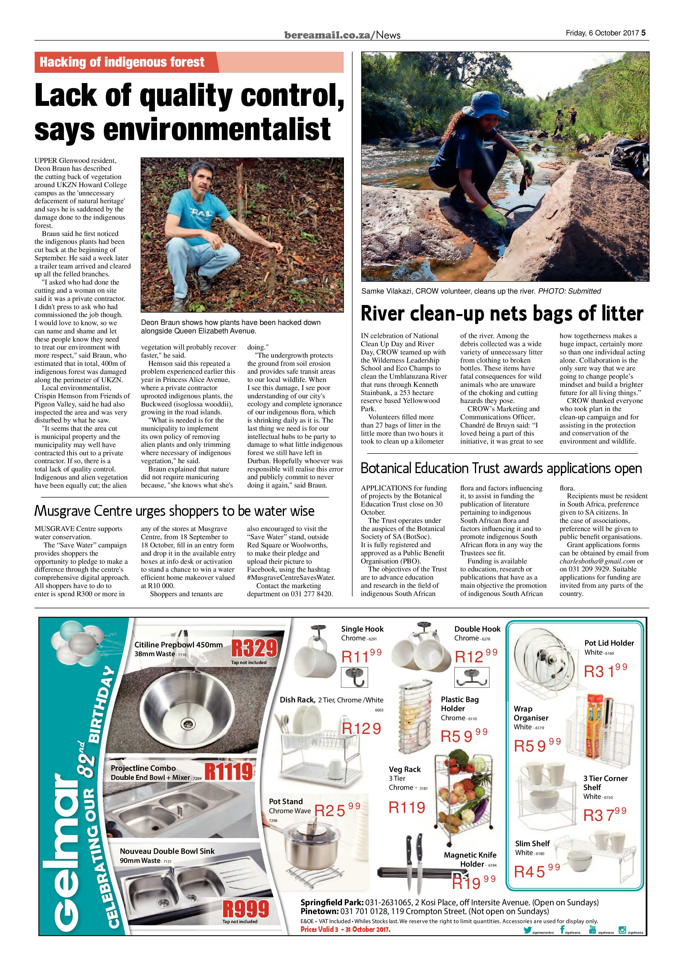 Berea Mail 6 October 2017 page 5
