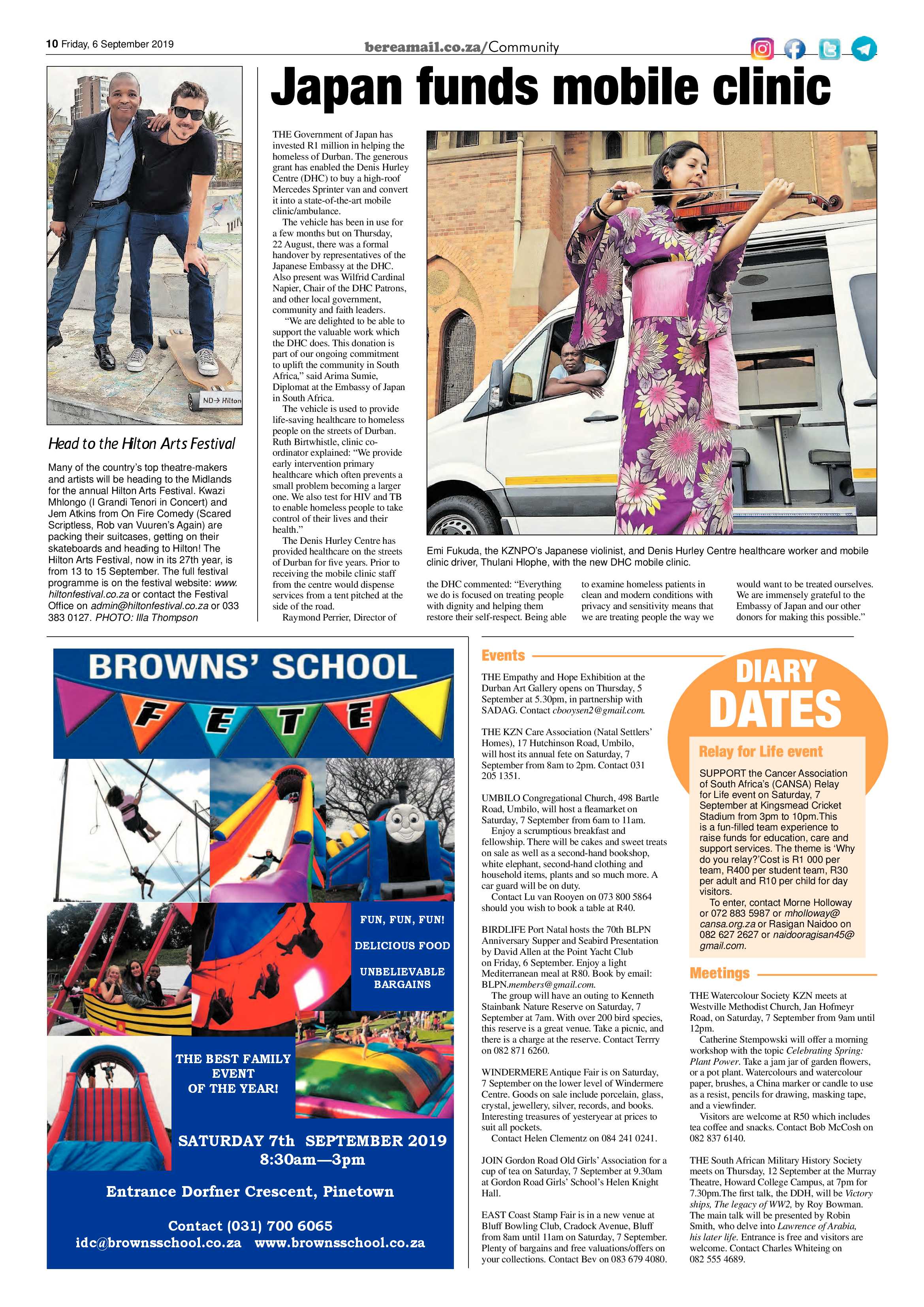 Berea Mail 6 September 2019 page 10