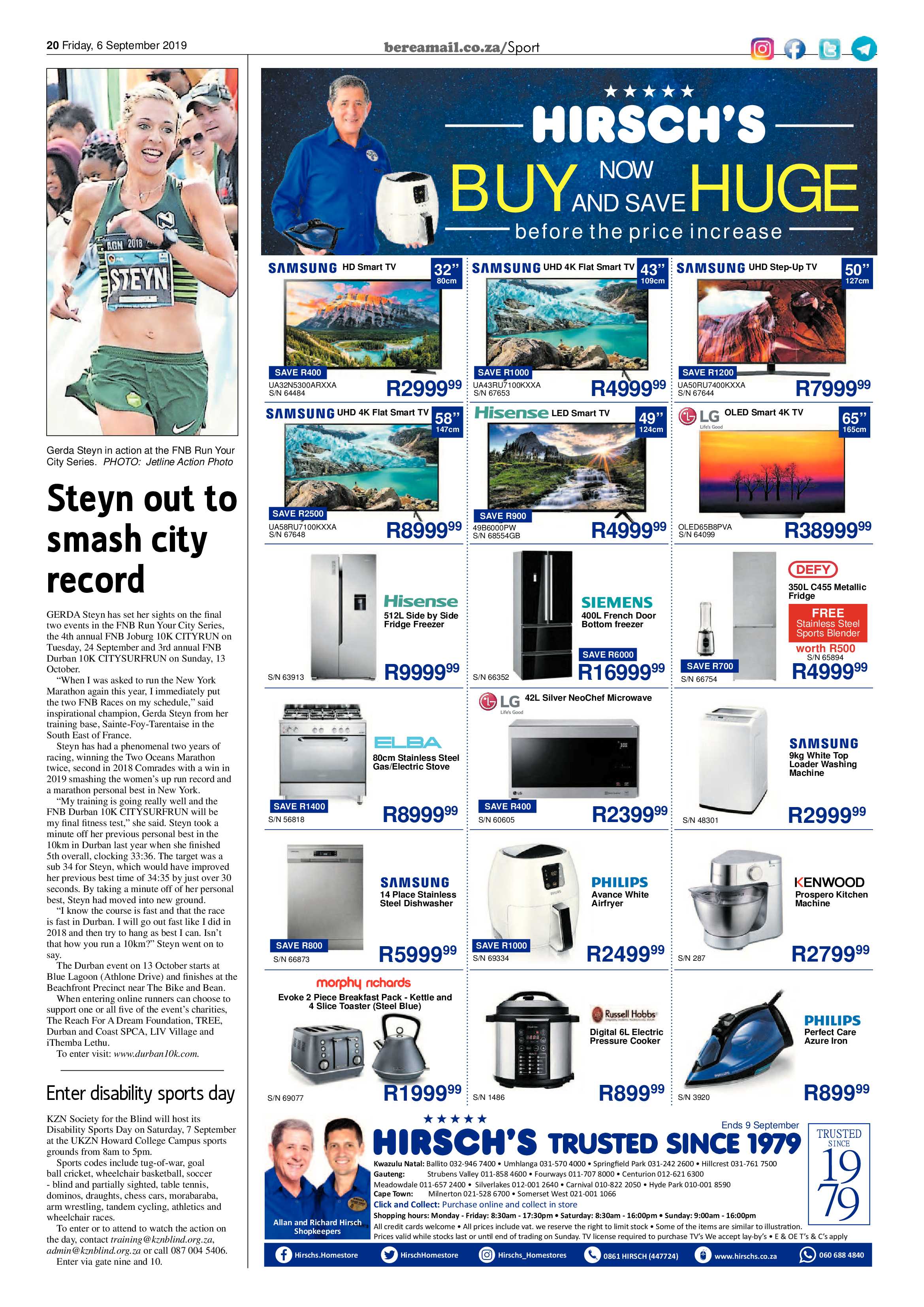 Berea Mail 6 September 2019 page 20