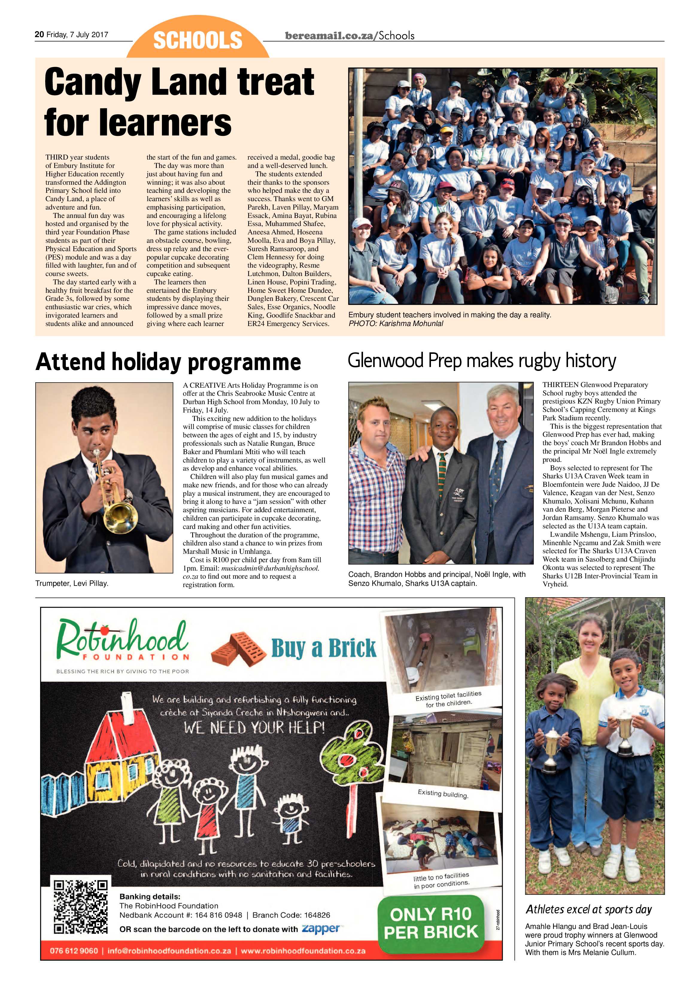 Berea Mail 7 July 2017 page 20