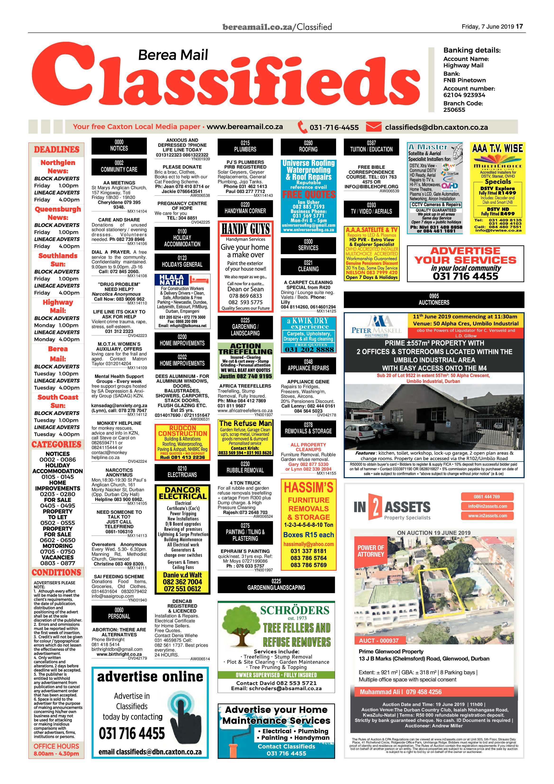 Berea Mail 7 June 2019 page 17