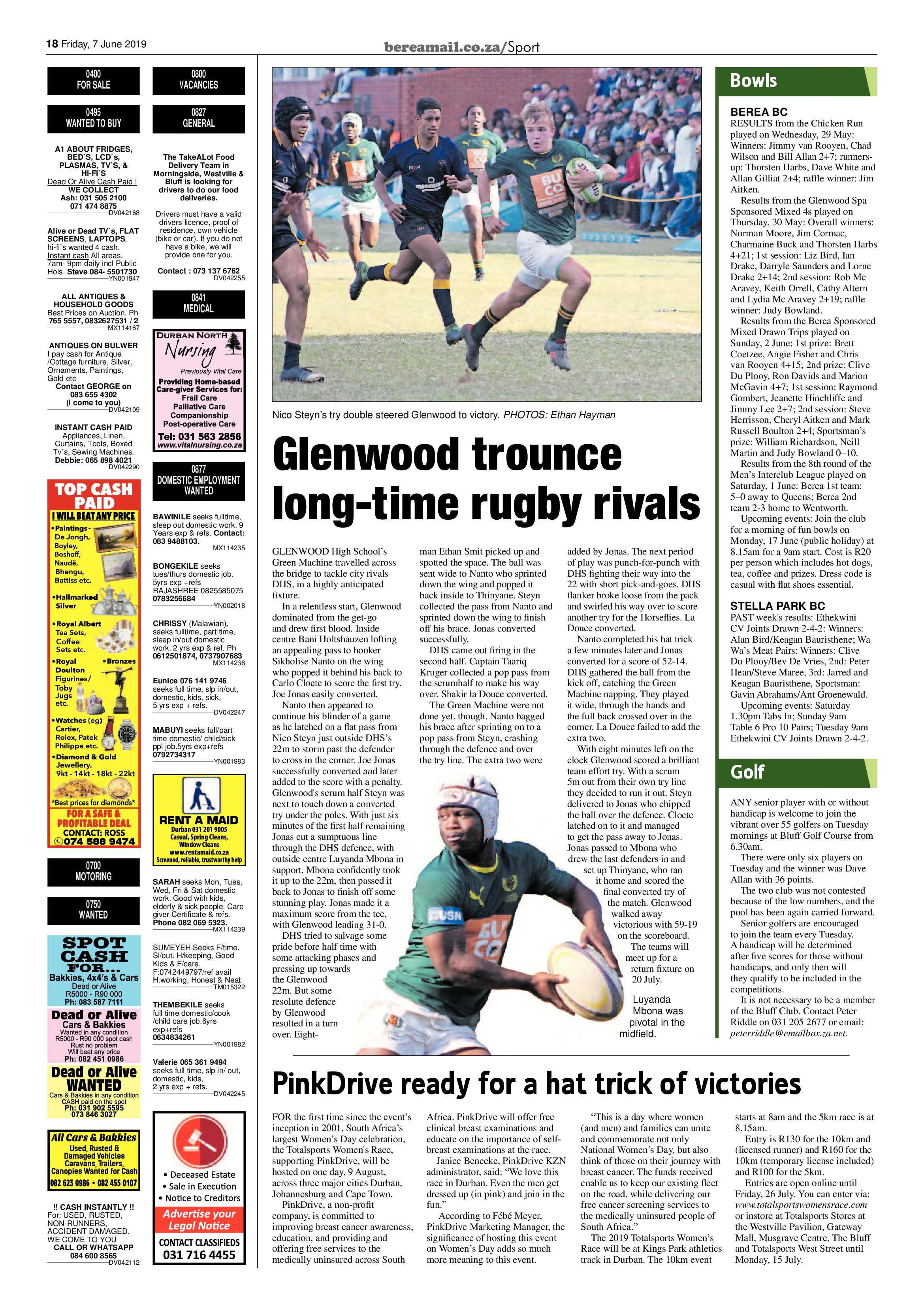 Berea Mail 7 June 2019 page 18