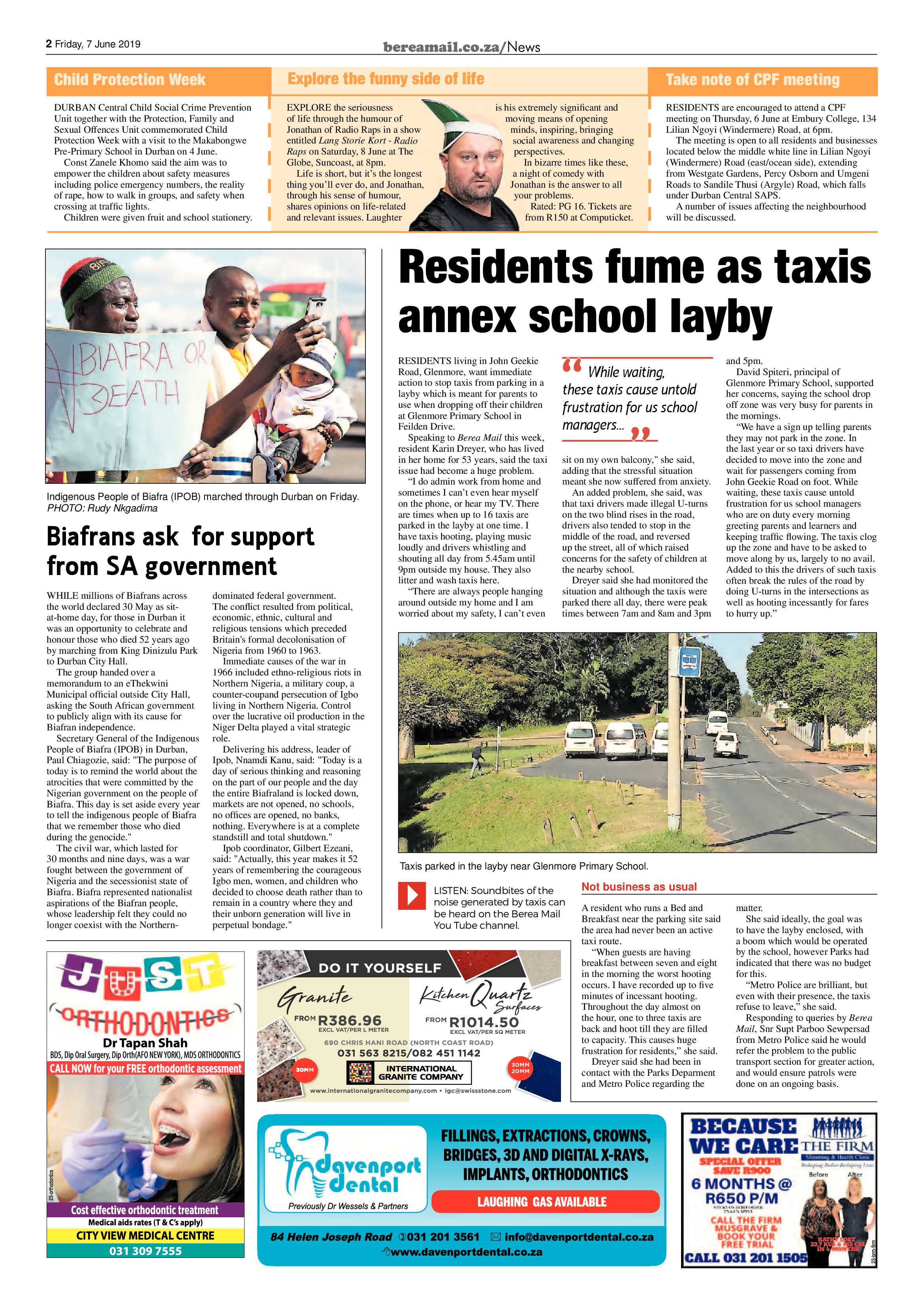 Berea Mail 7 June 2019 page 2