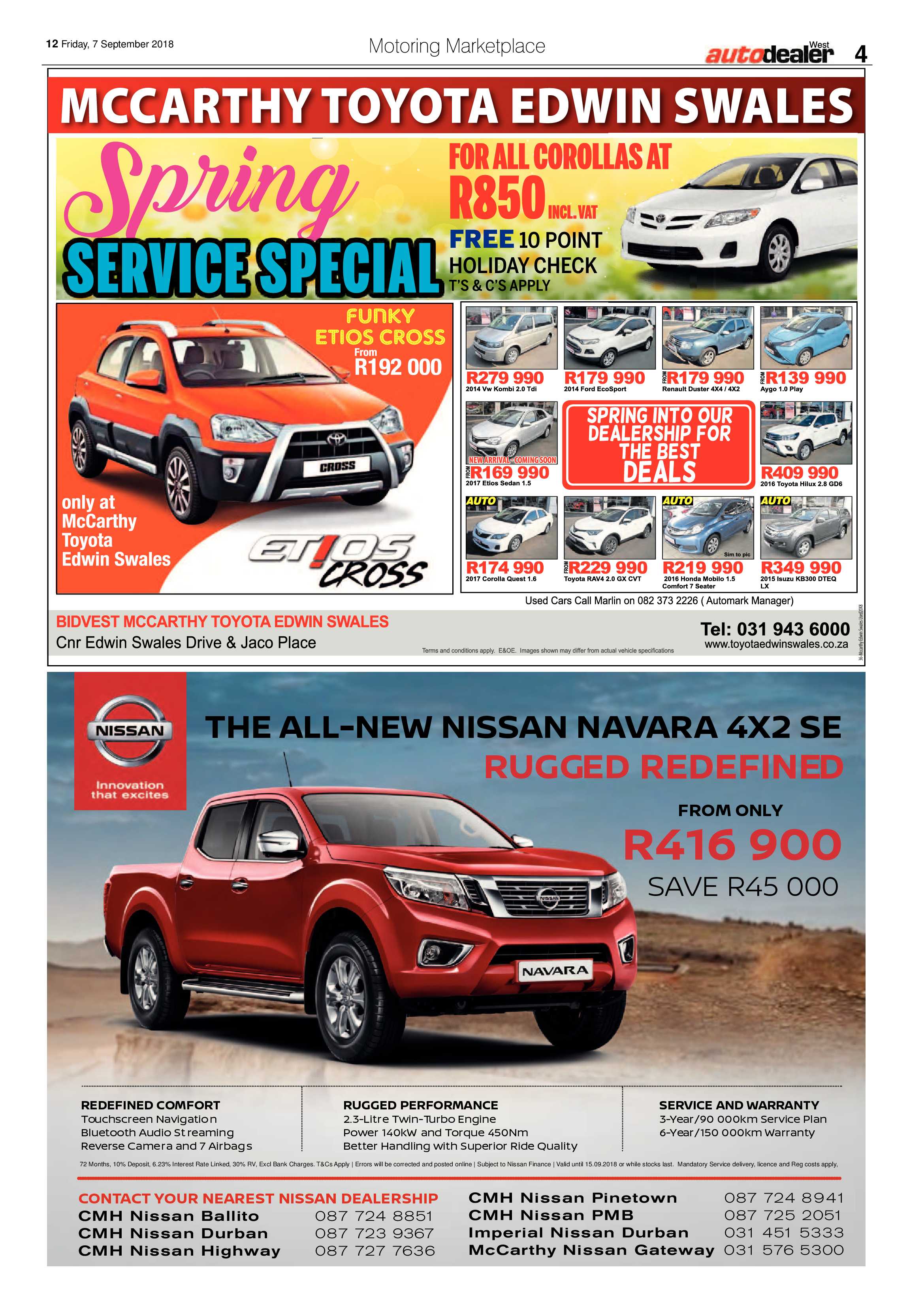 Berea Mail 7 September 2018 page 12