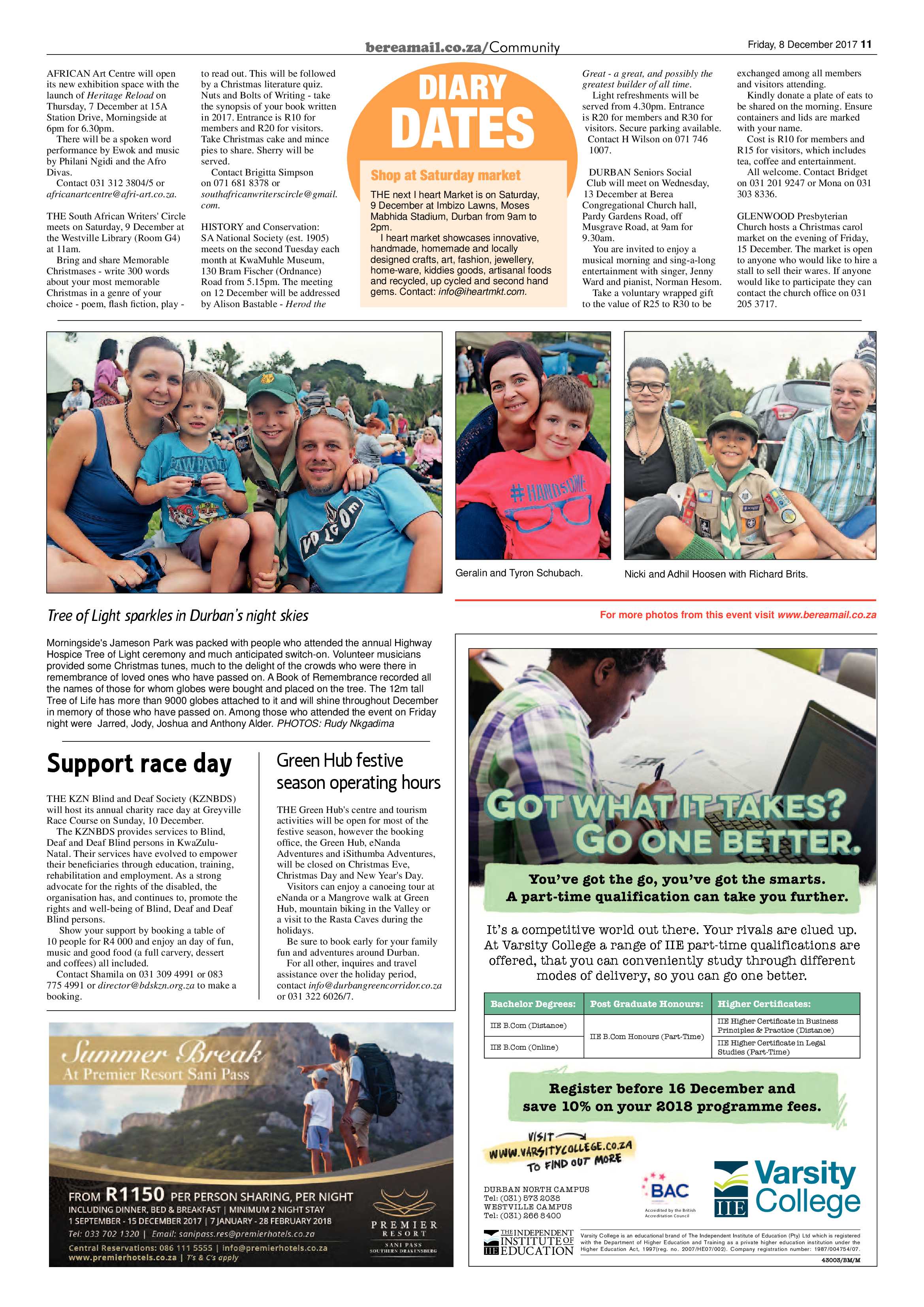Berea Mail 8 December 2017 page 11