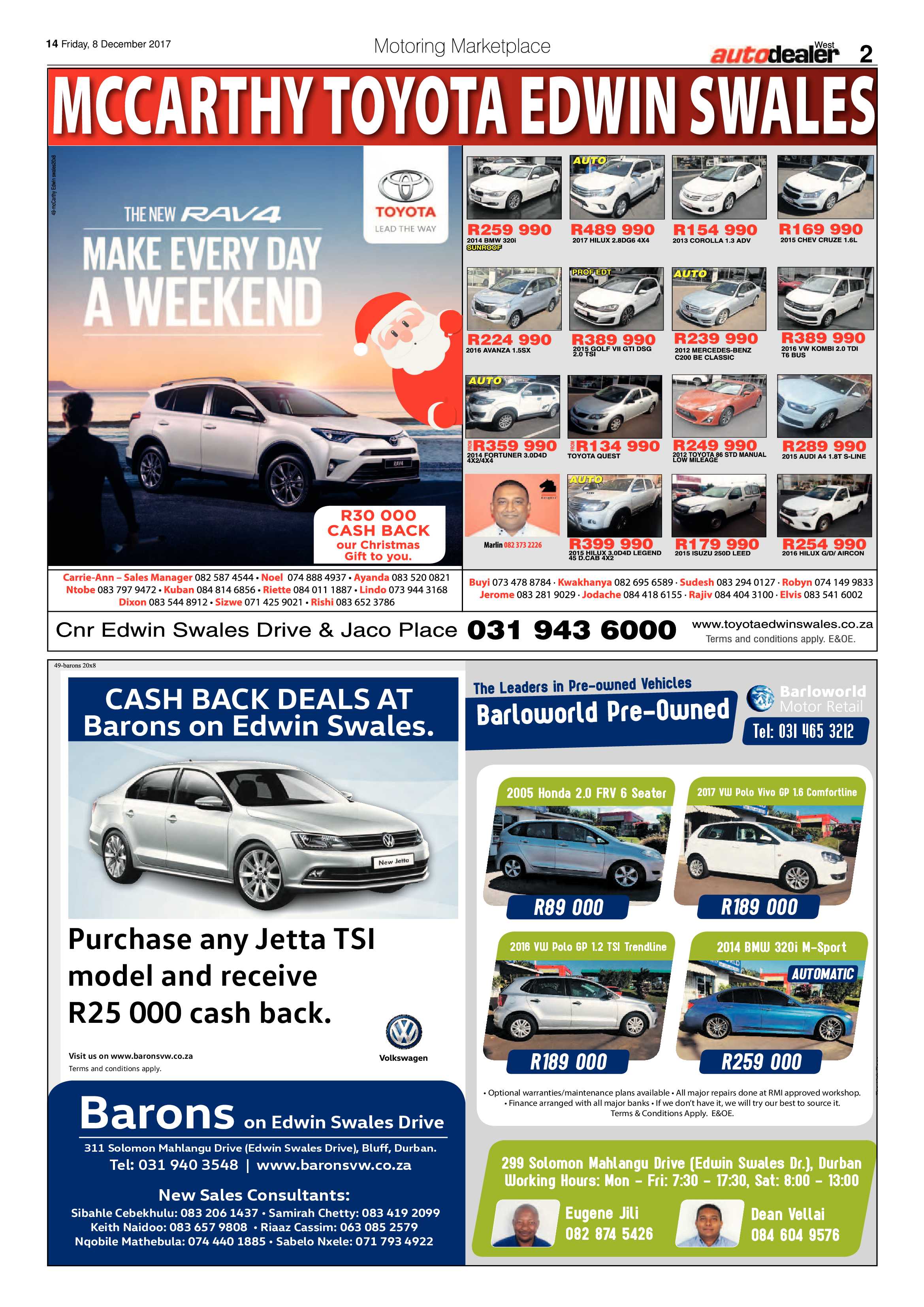 Berea Mail 8 December 2017 page 14