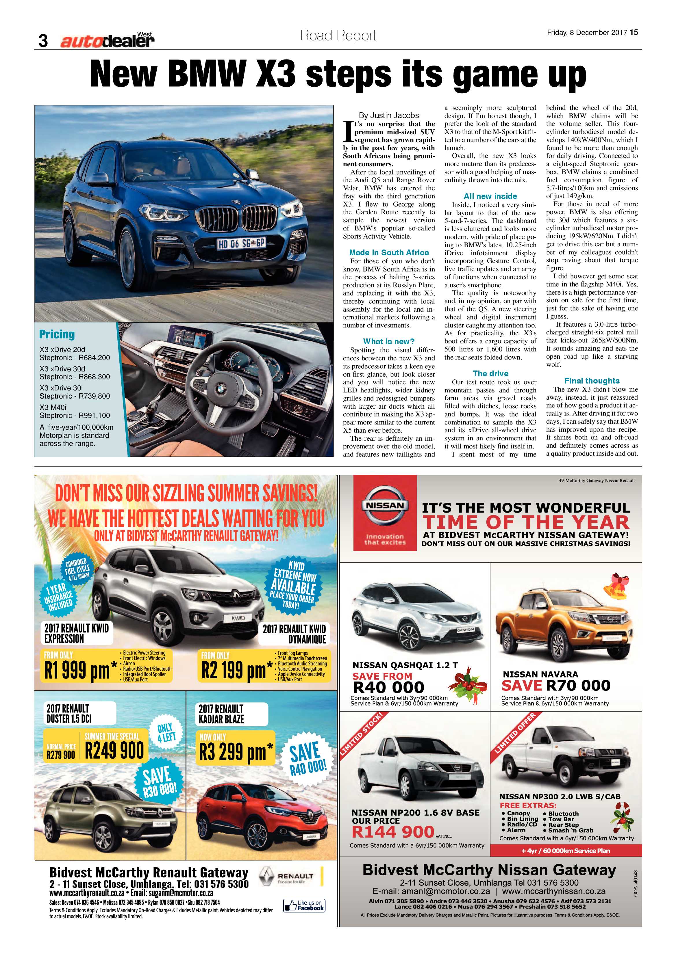 Berea Mail 8 December 2017 page 15
