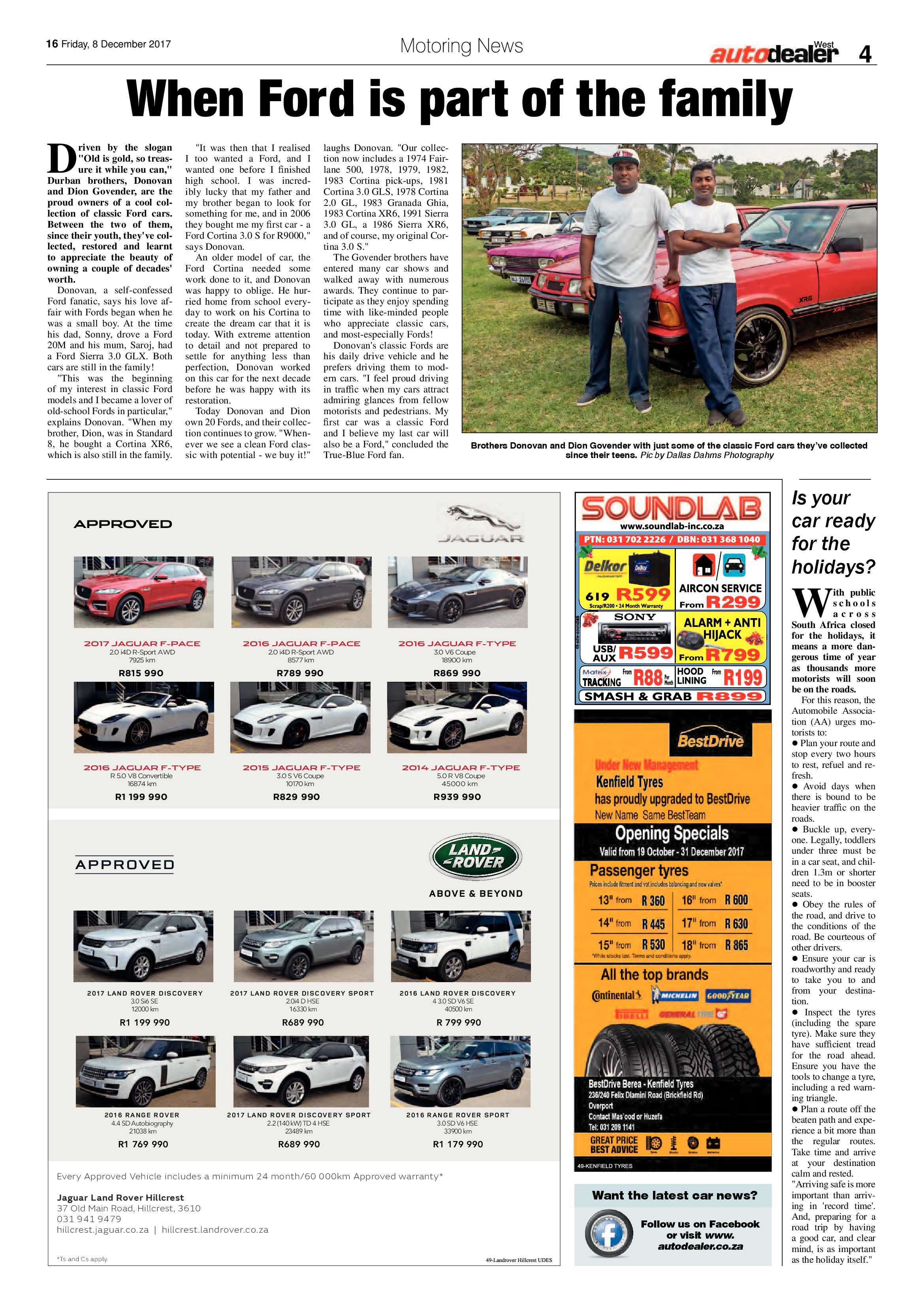 Berea Mail 8 December 2017 page 16