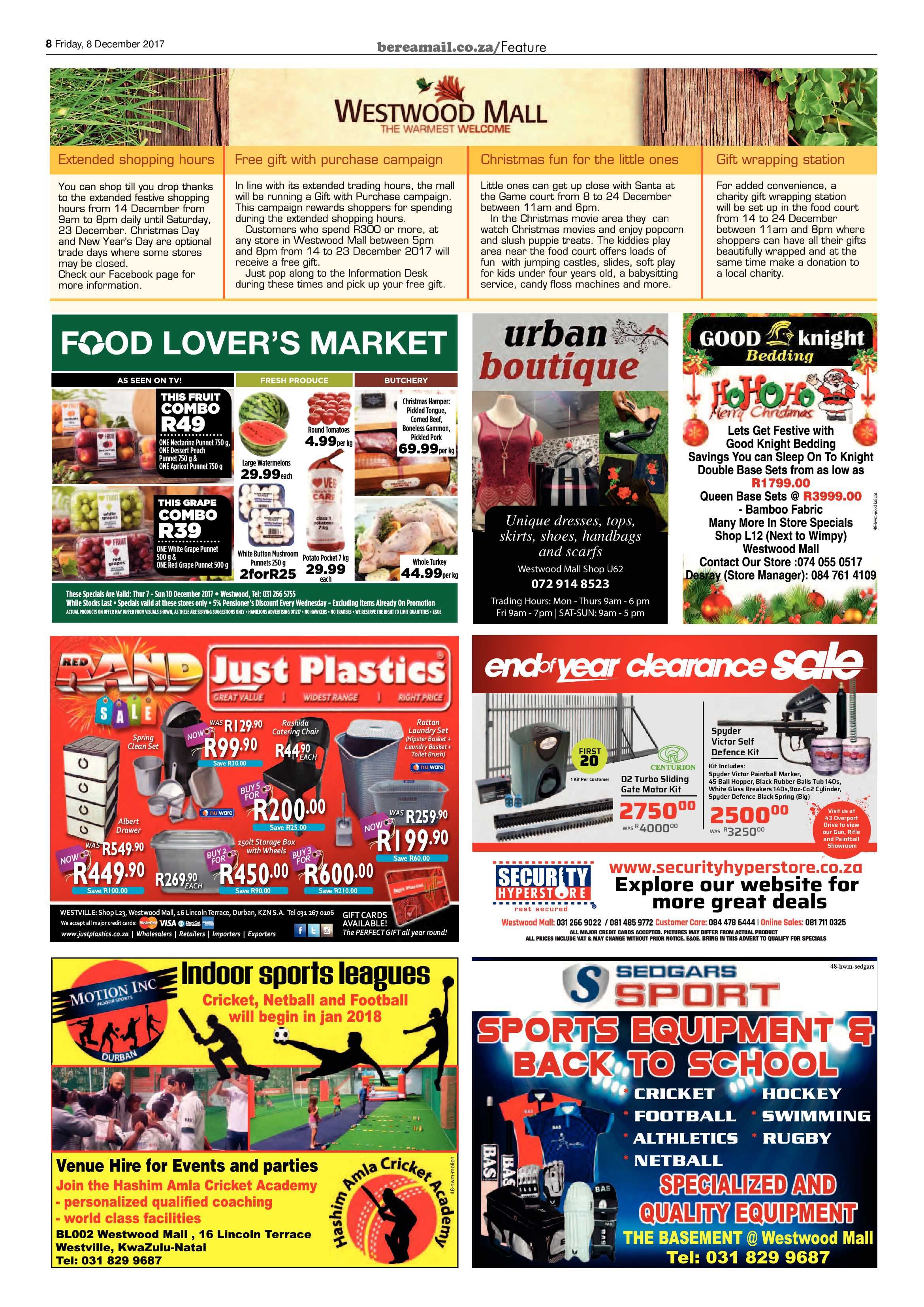Berea Mail 8 December 2017 page 8