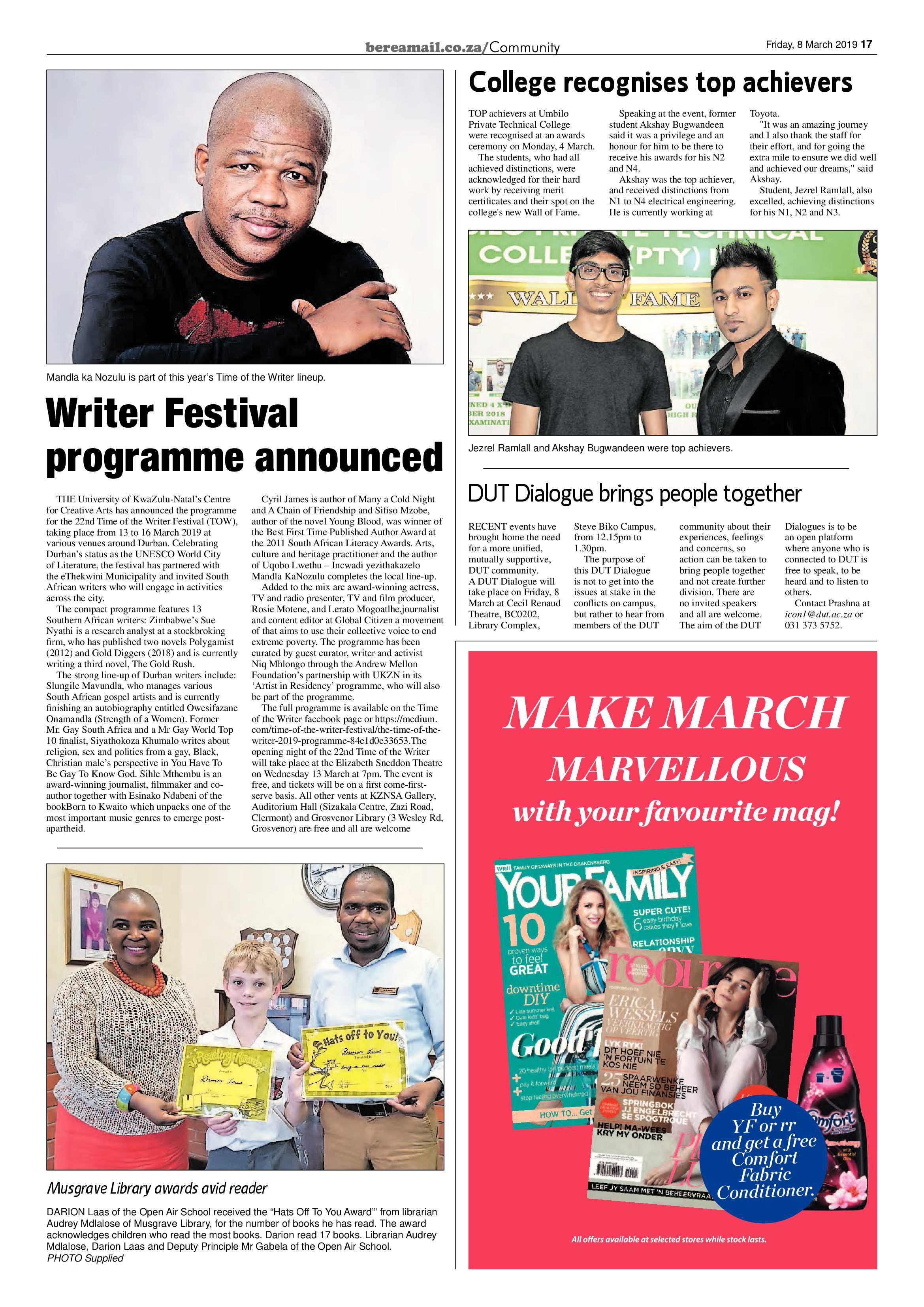 Berea Mail 8 March 2019 page 17