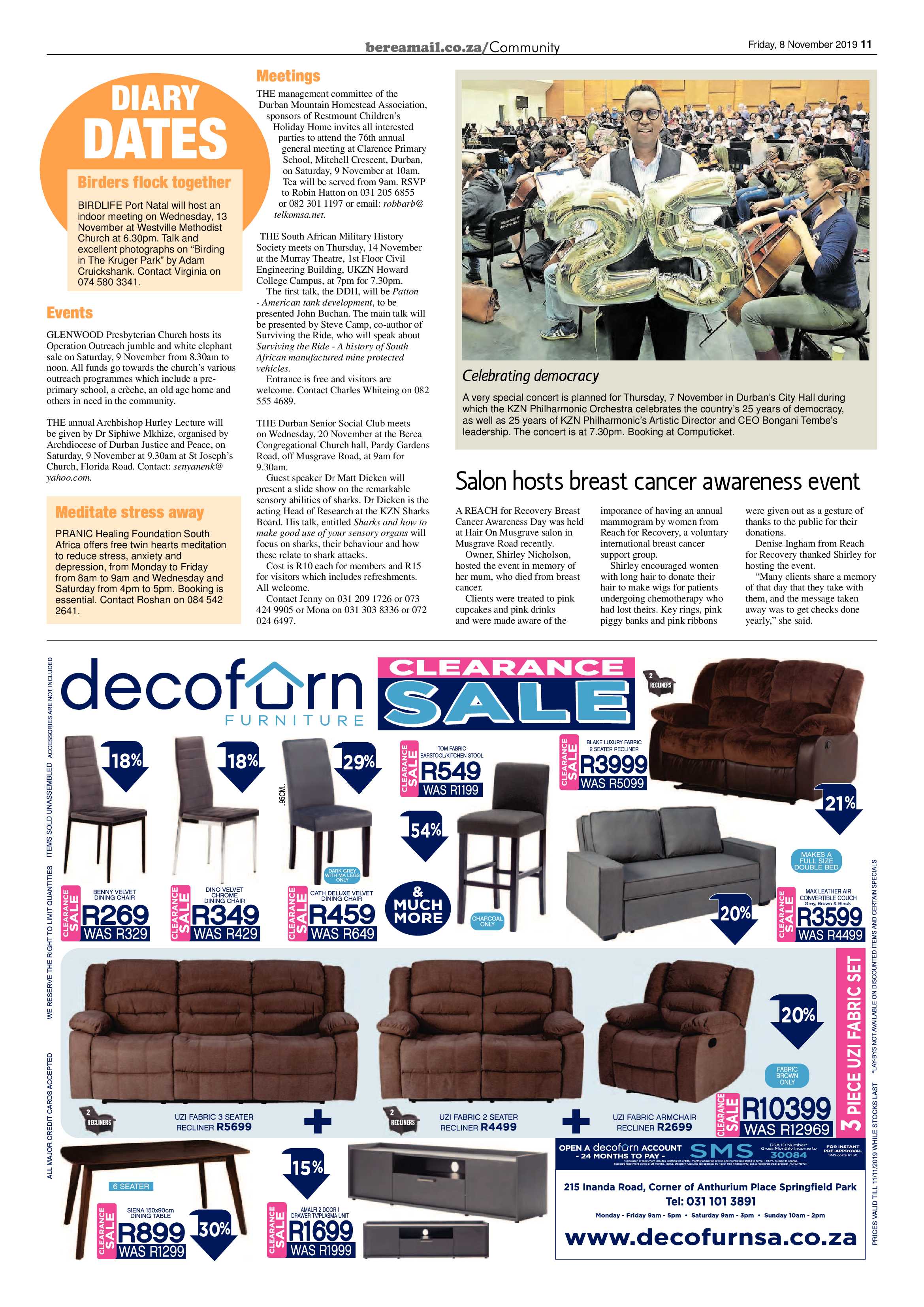 Berea Mail 8 November 2019 page 11