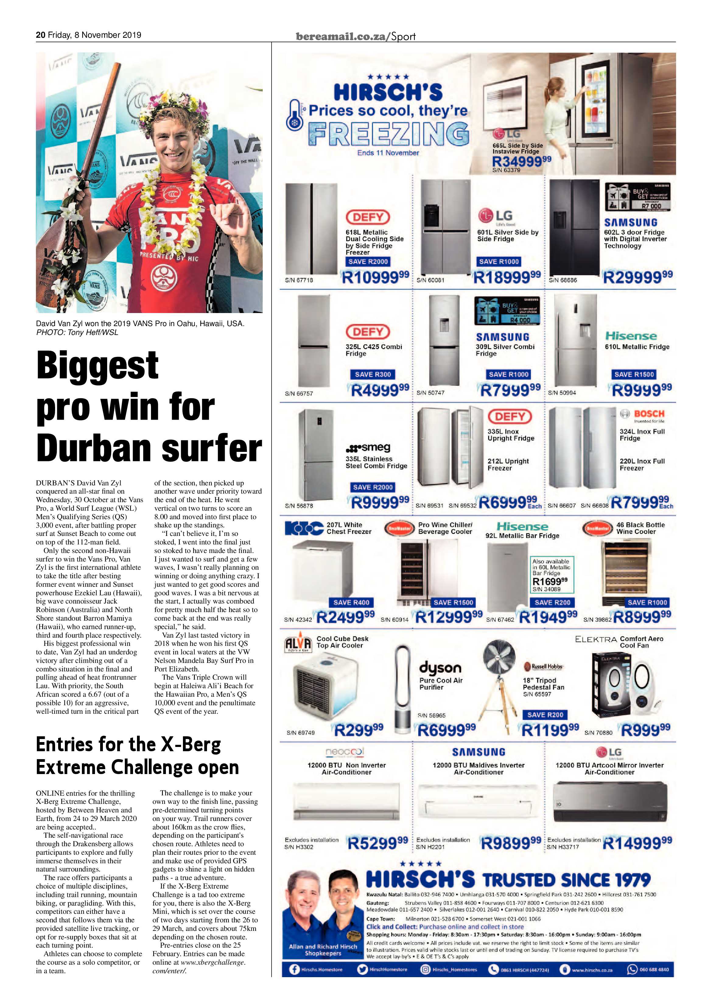 Berea Mail 8 November 2019 page 20