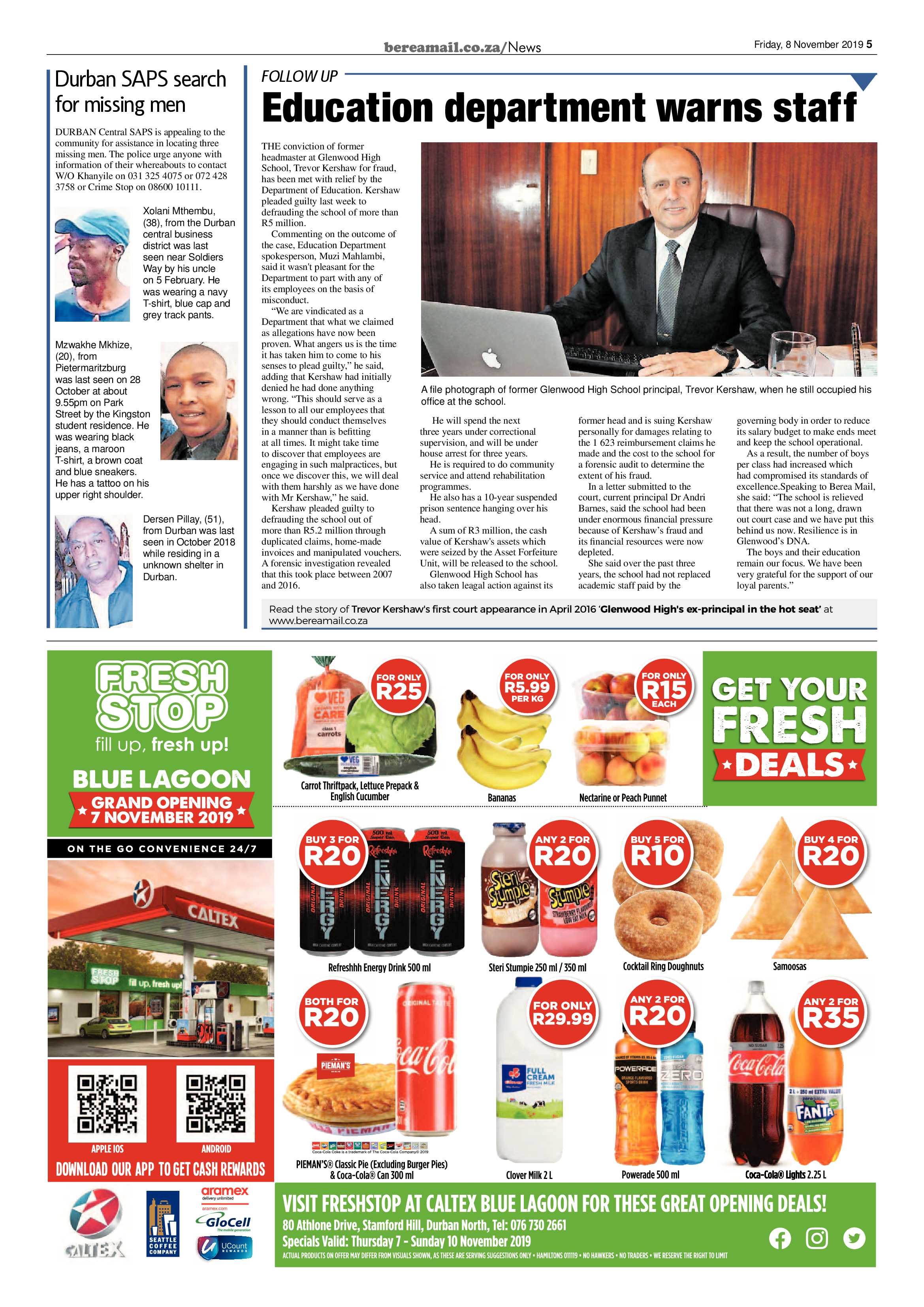 Berea Mail 8 November 2019 page 5