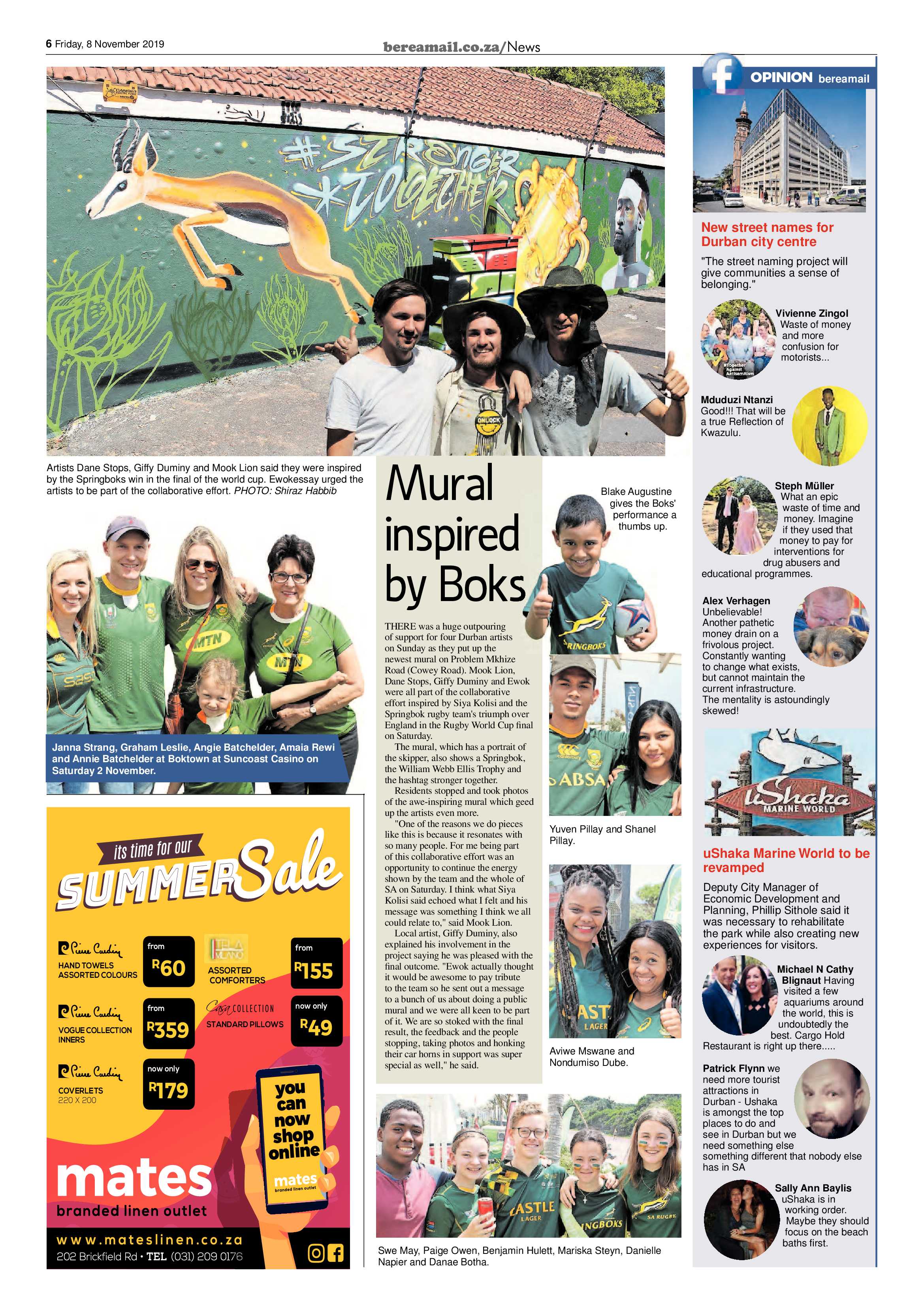 Berea Mail 8 November 2019 page 6