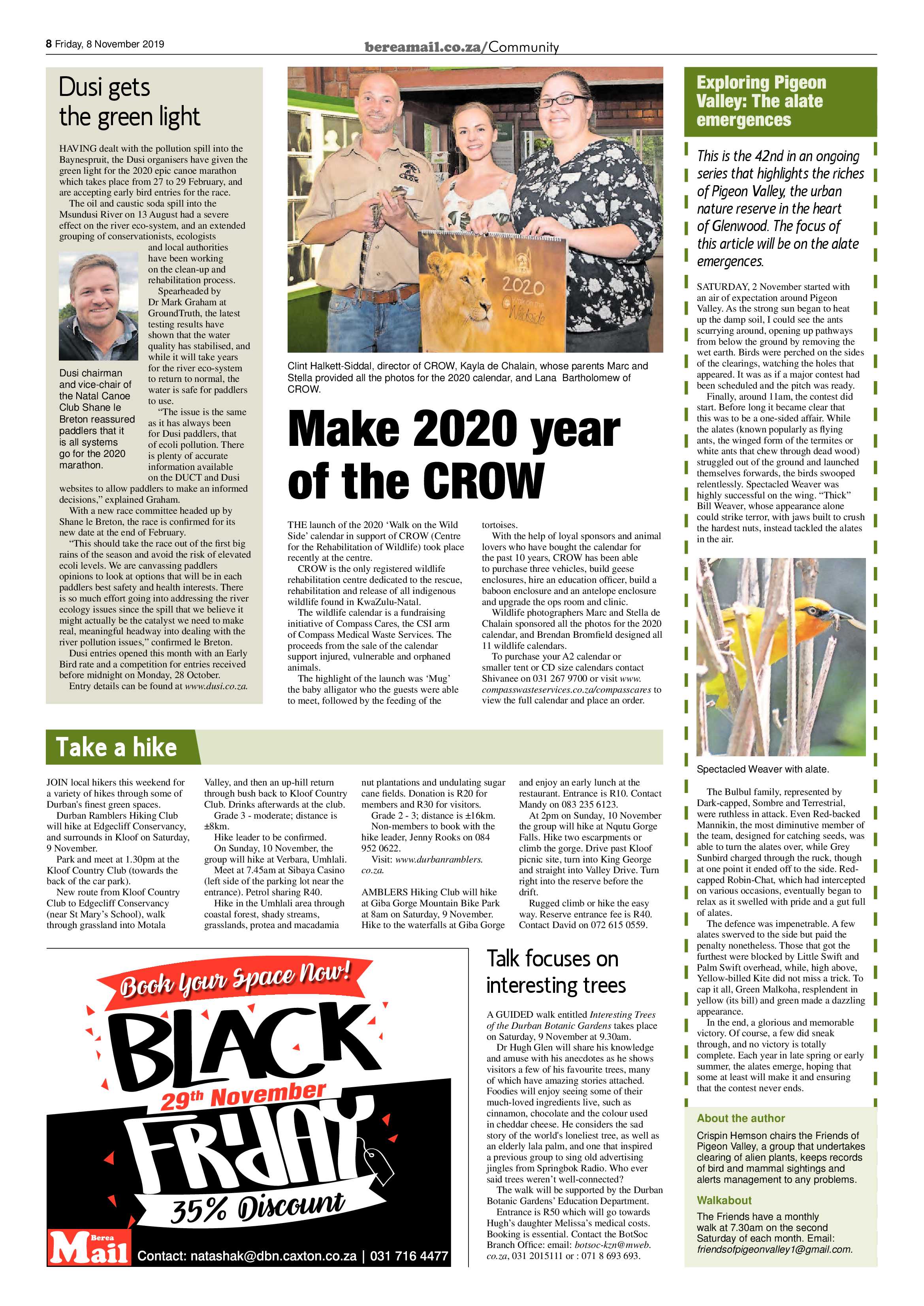 Berea Mail 8 November 2019 page 8