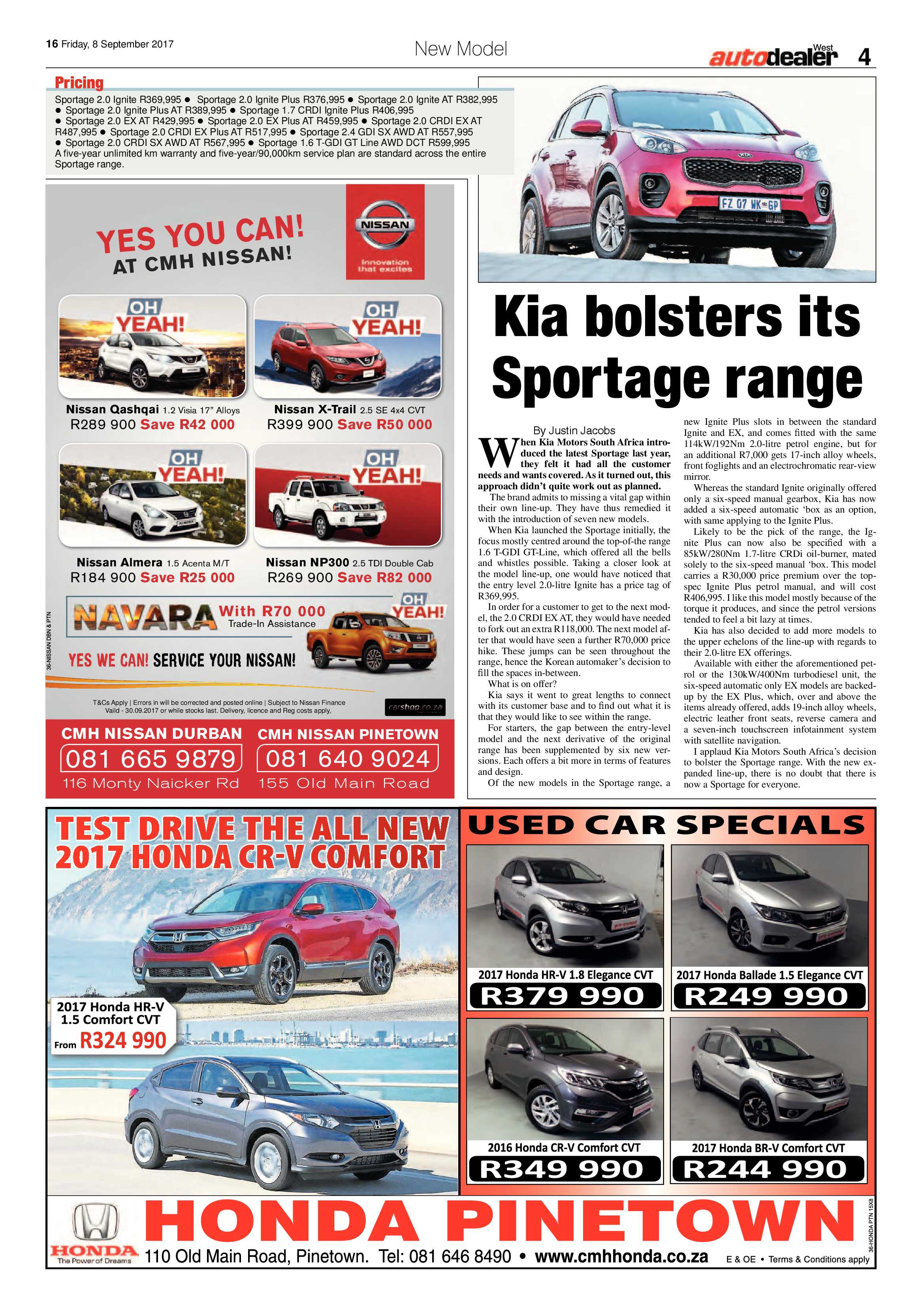 Berea Mail 8 September 2017 page 16