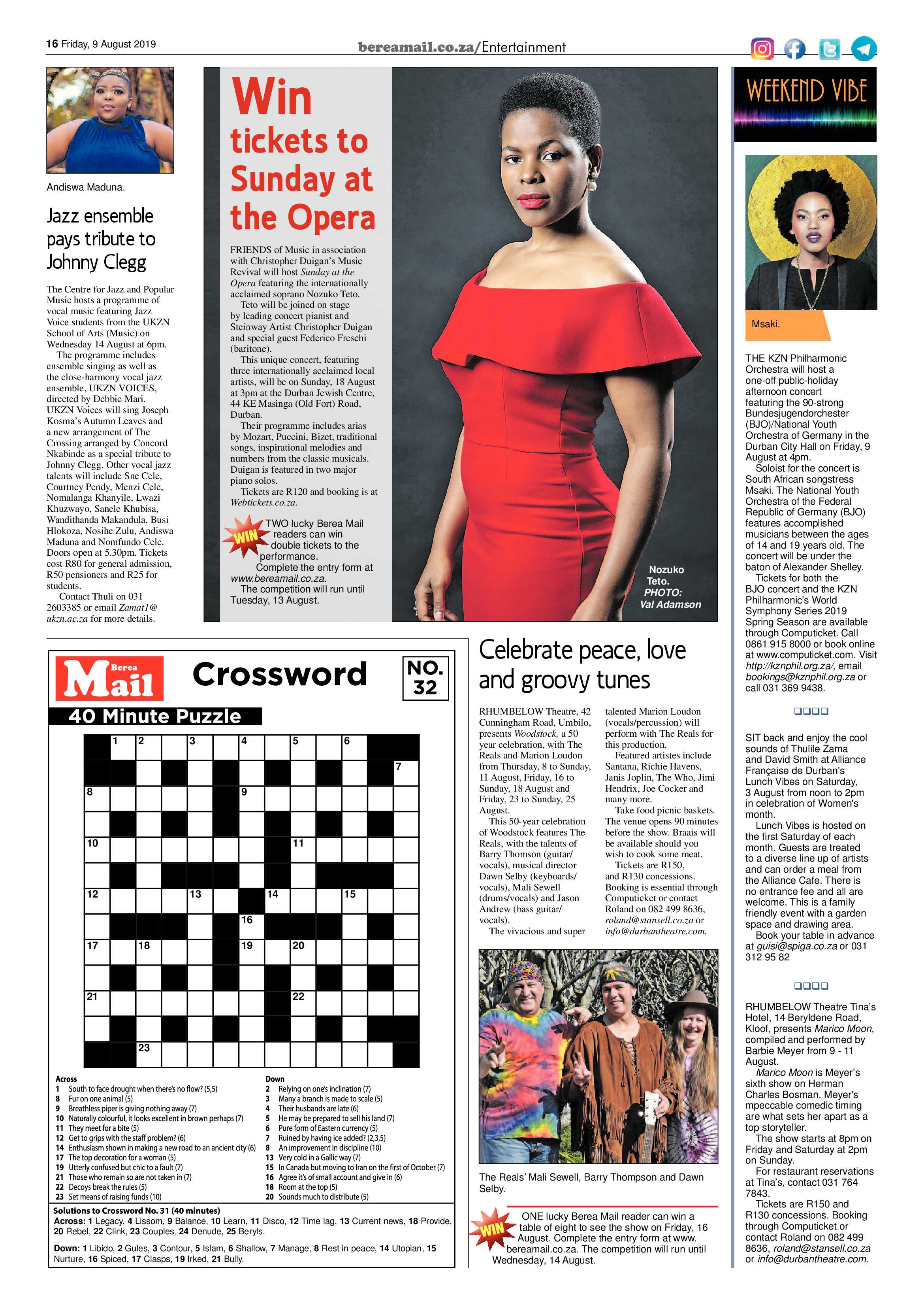 Berea Mail 9 August 2019 page 16