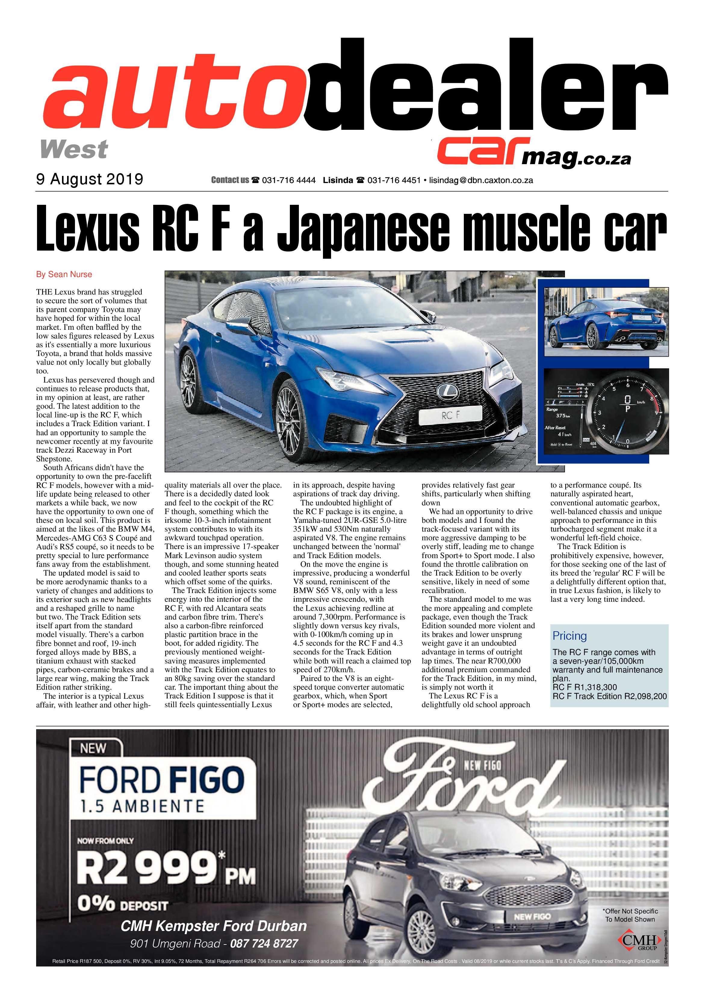 Berea Mail 9 August 2019 page 17