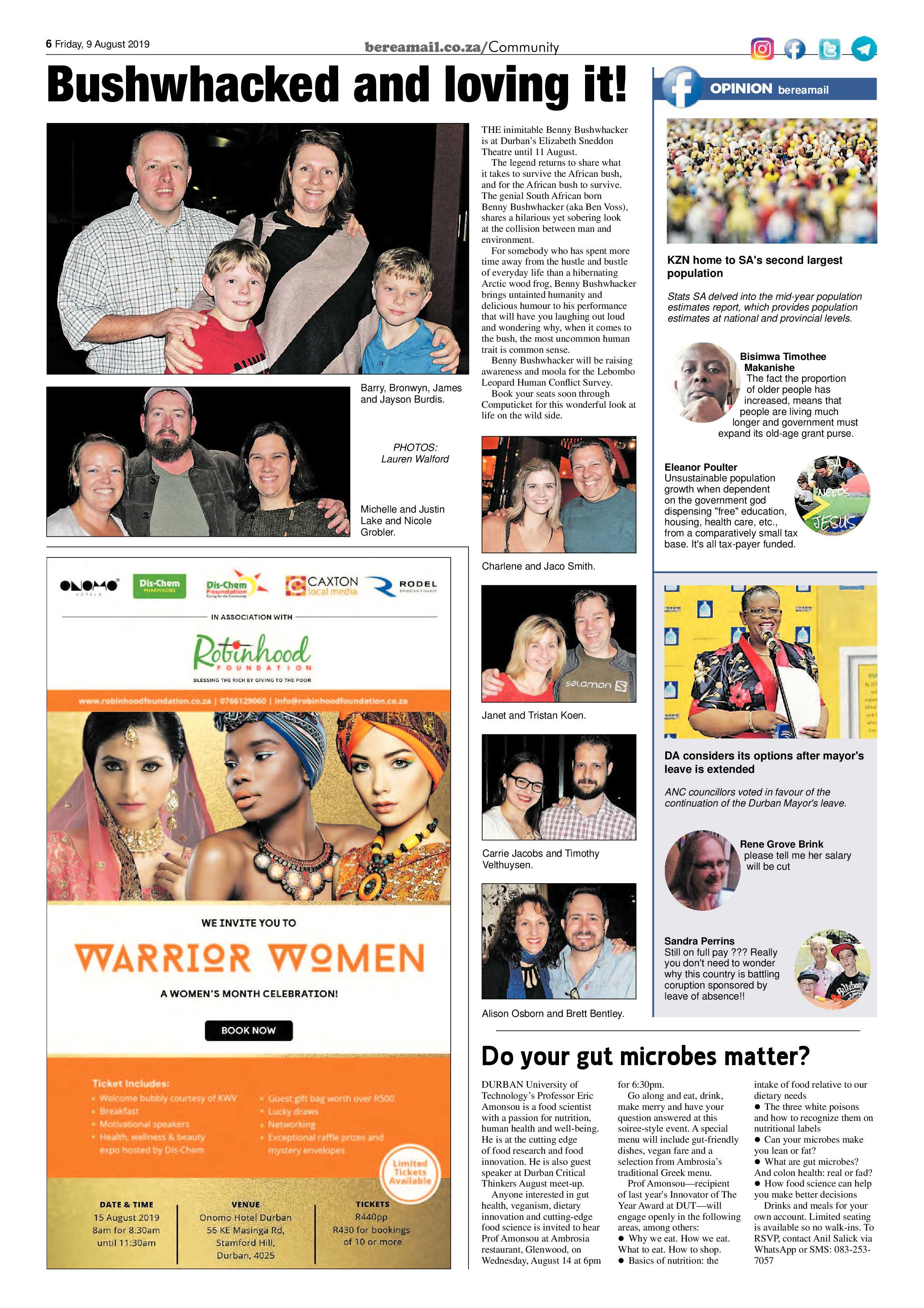 Berea Mail 9 August 2019 page 6