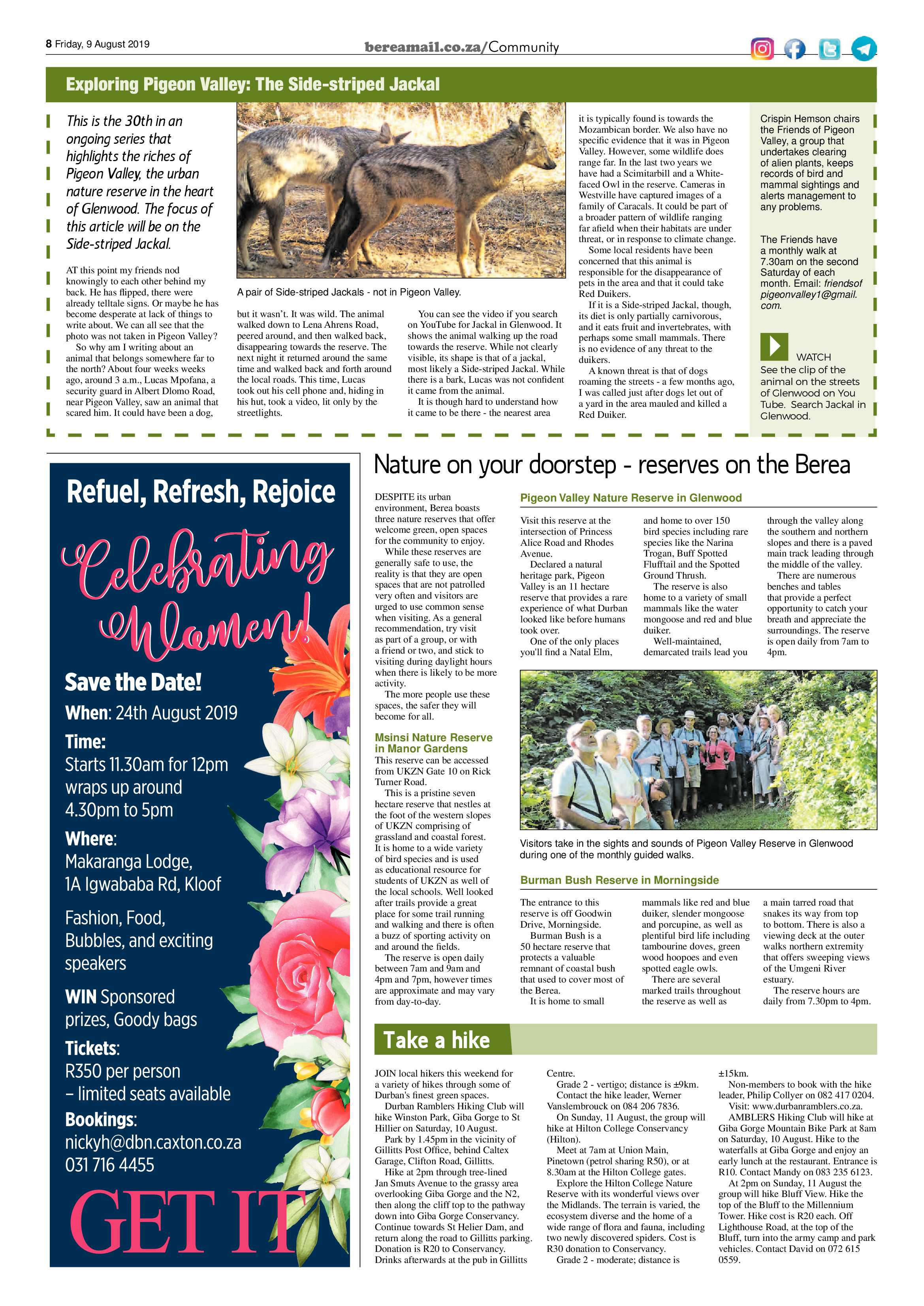 Berea Mail 9 August 2019 page 8