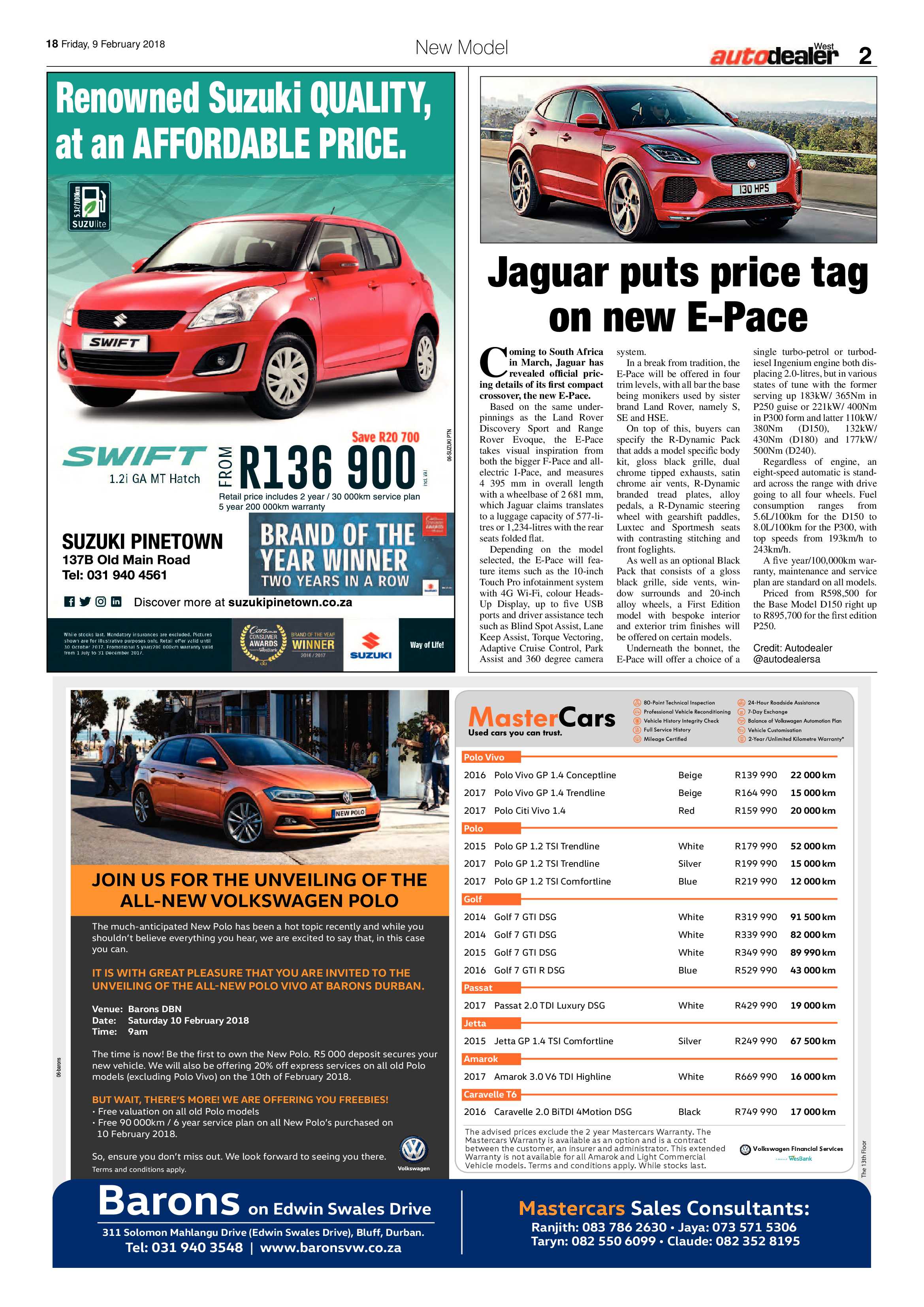 Berea Mail 9 February 2018 page 18