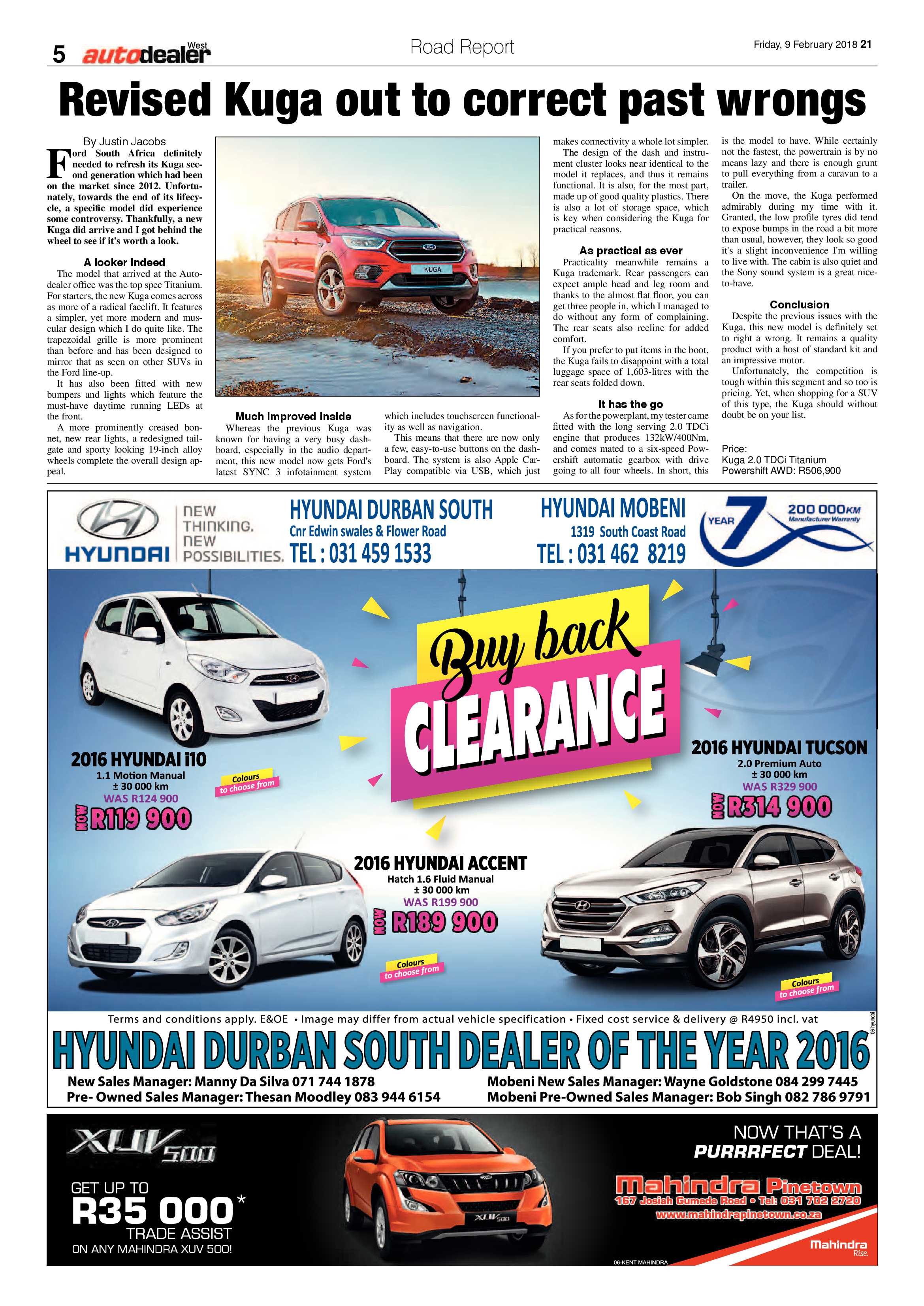 Berea Mail 9 February 2018 page 21