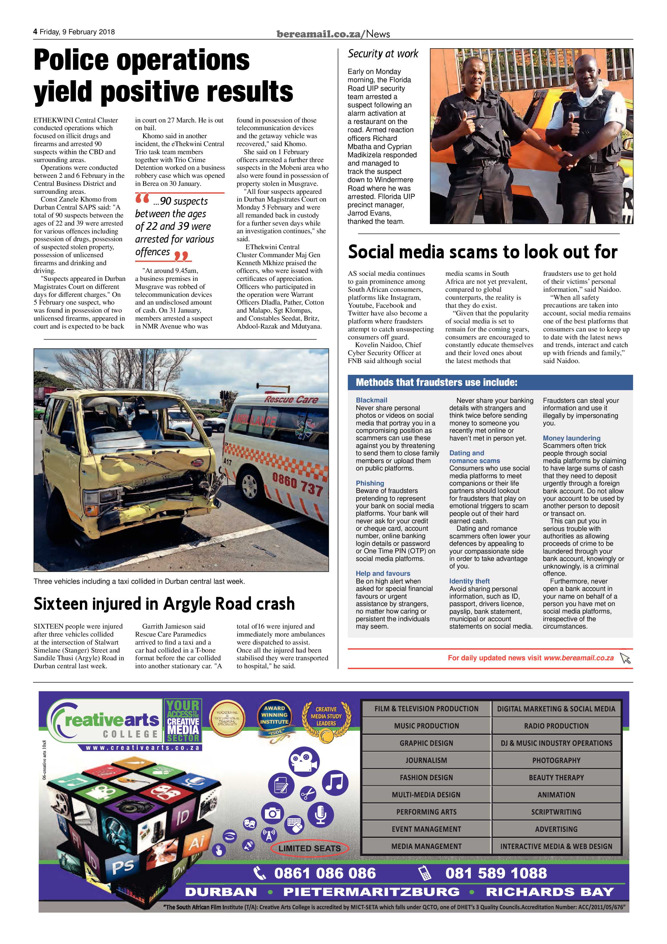Berea Mail 9 February 2018 page 4