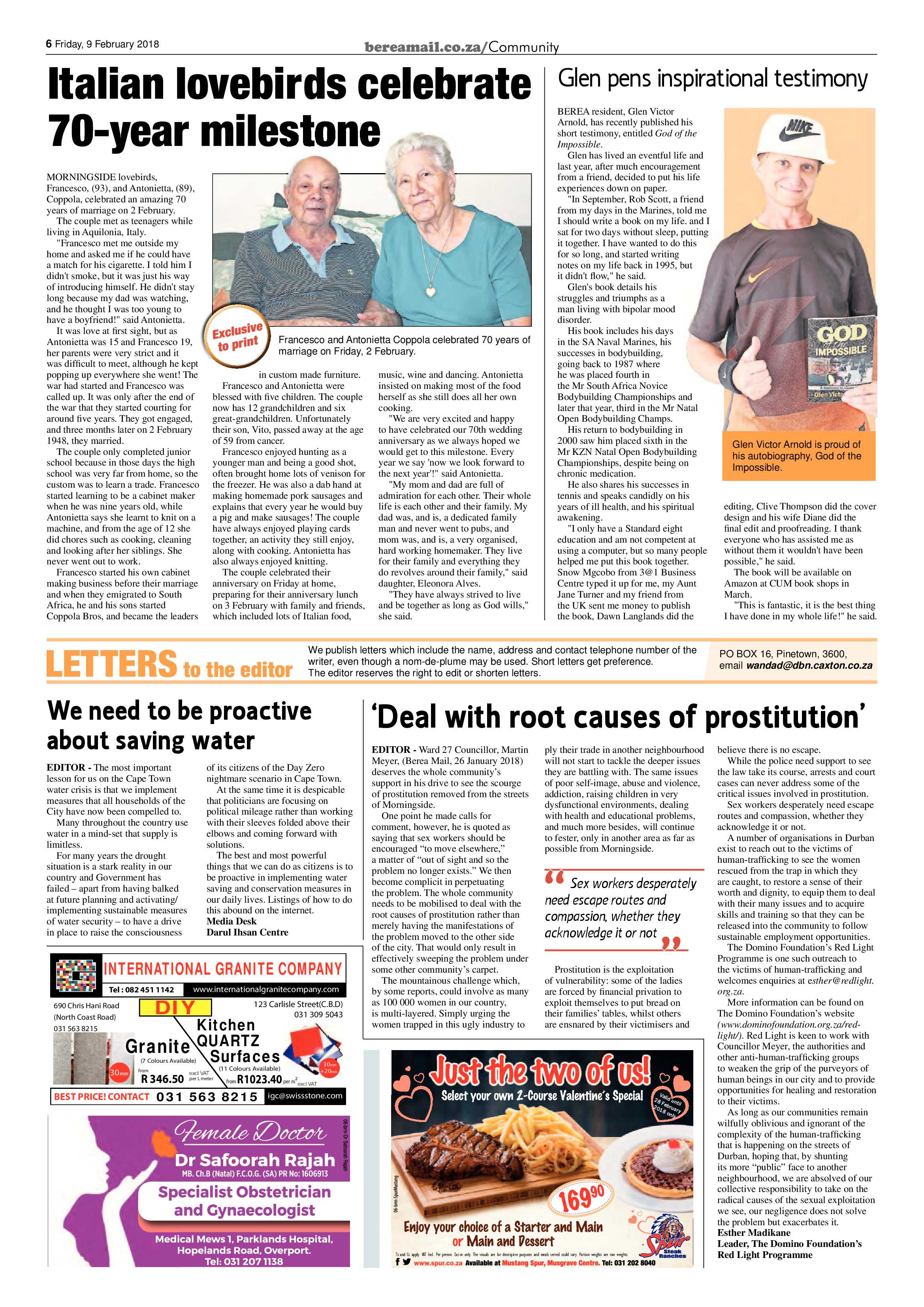 Berea Mail 9 February 2018 page 6